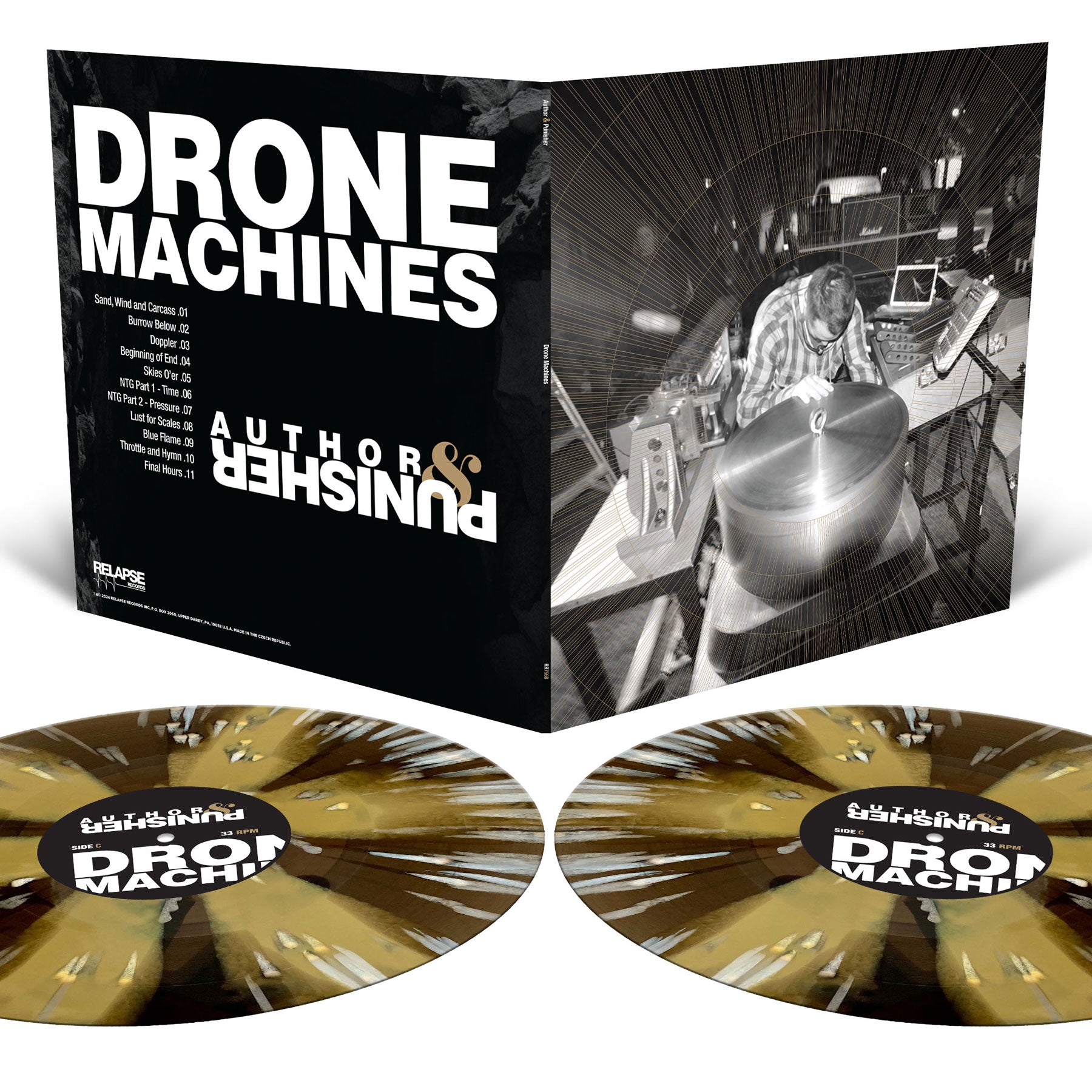 Author & Punisher "Drone Machines" 2x12"