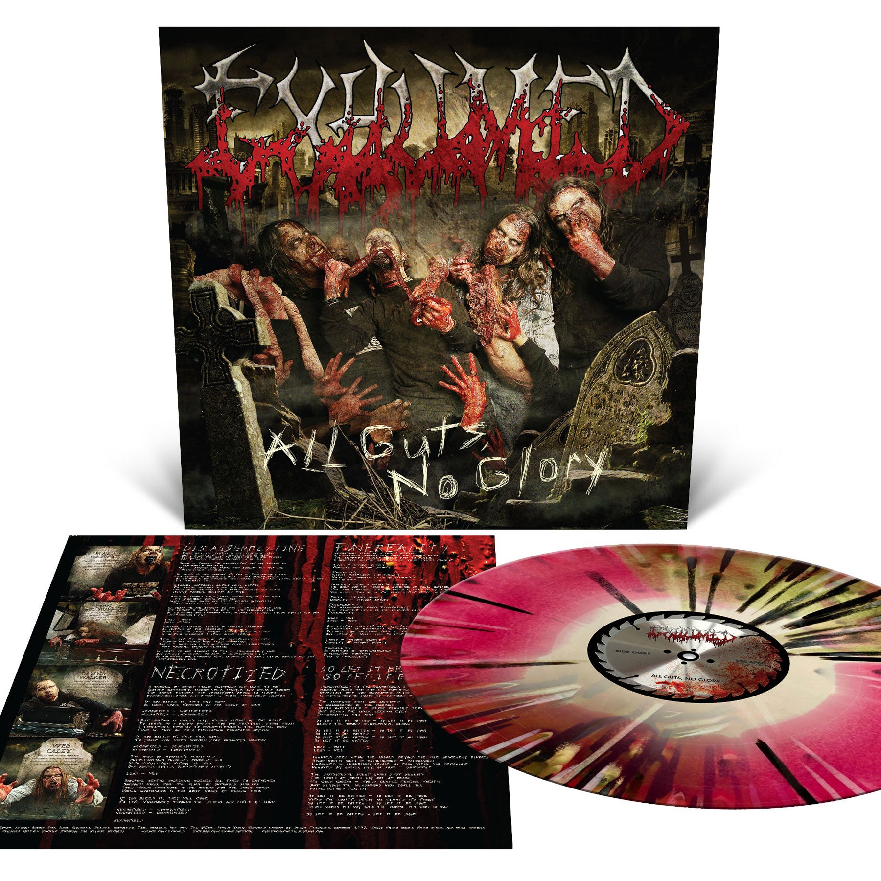 Exhumed "All Guts, No Glory" 12"