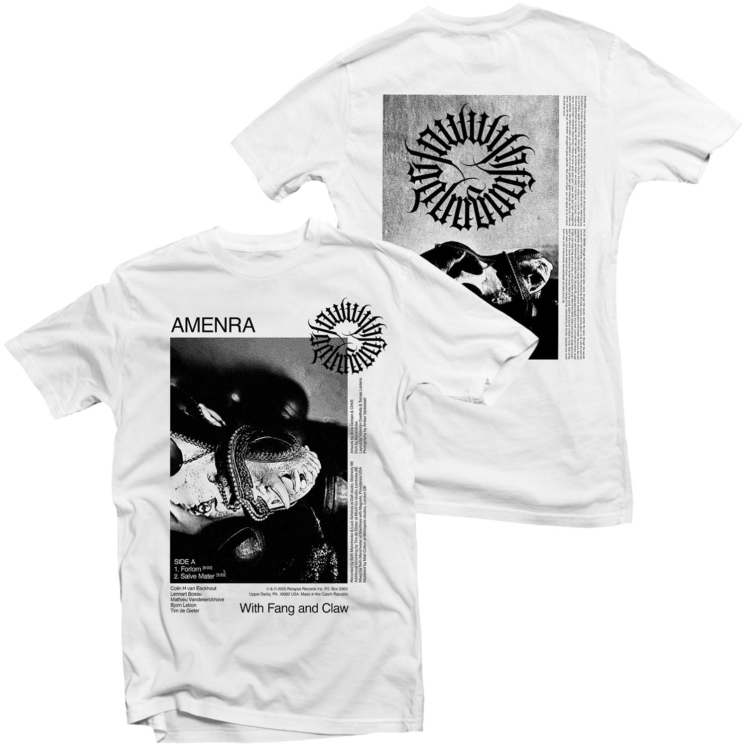 amenra gear Amenra "With Fang And Claw" T-Shirt
