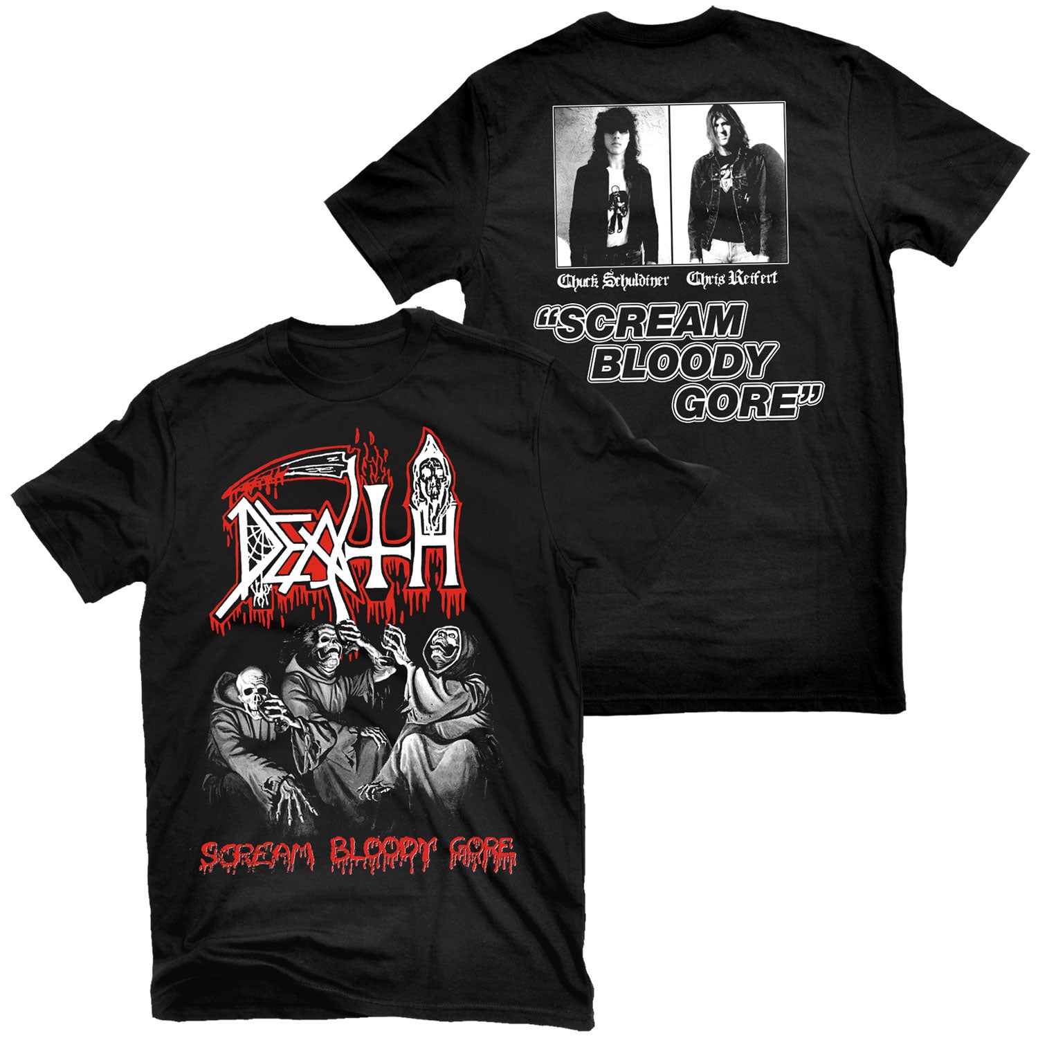 Death "Scream Bloody Gore Throwback" T-Shirt