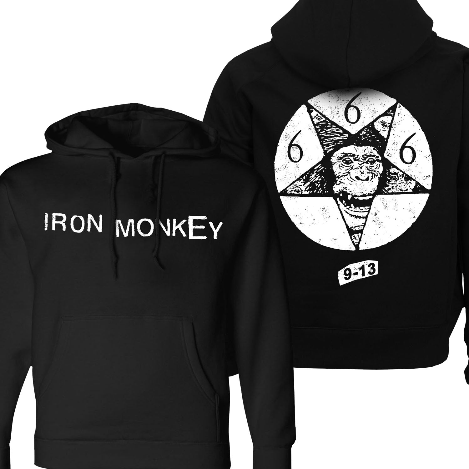 Iron Monkey "9-13" Pullover Hoodie