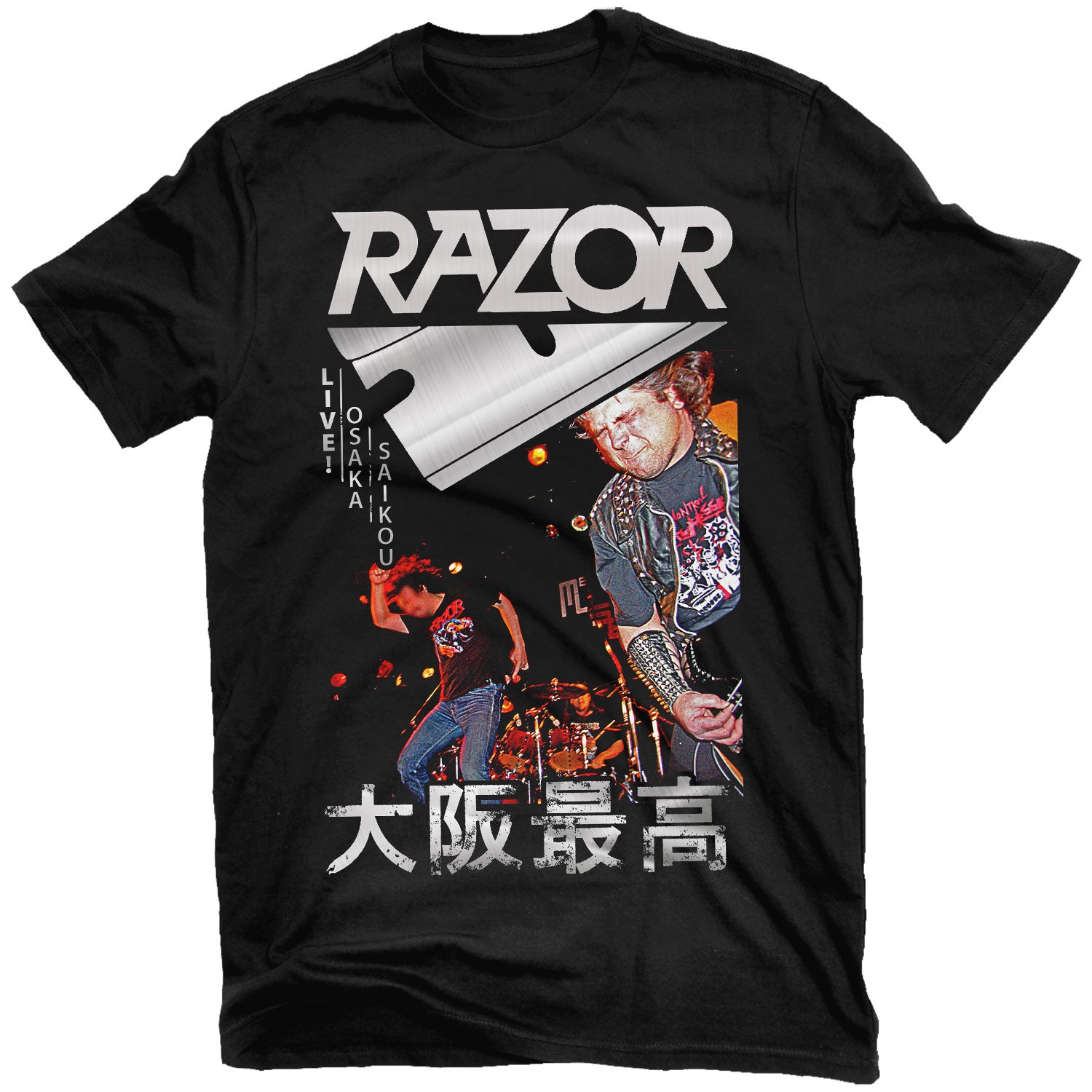Razor "Live! Osaka Saikou 大阪最高" T-Shirt