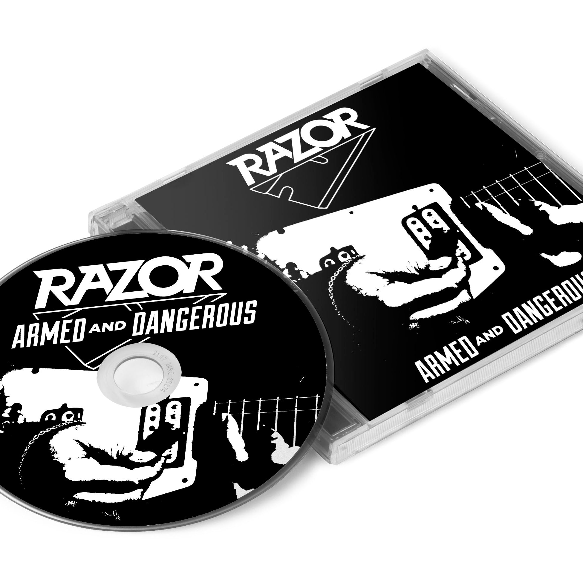 Razor "Armed and Dangerous (Reissue)" CD