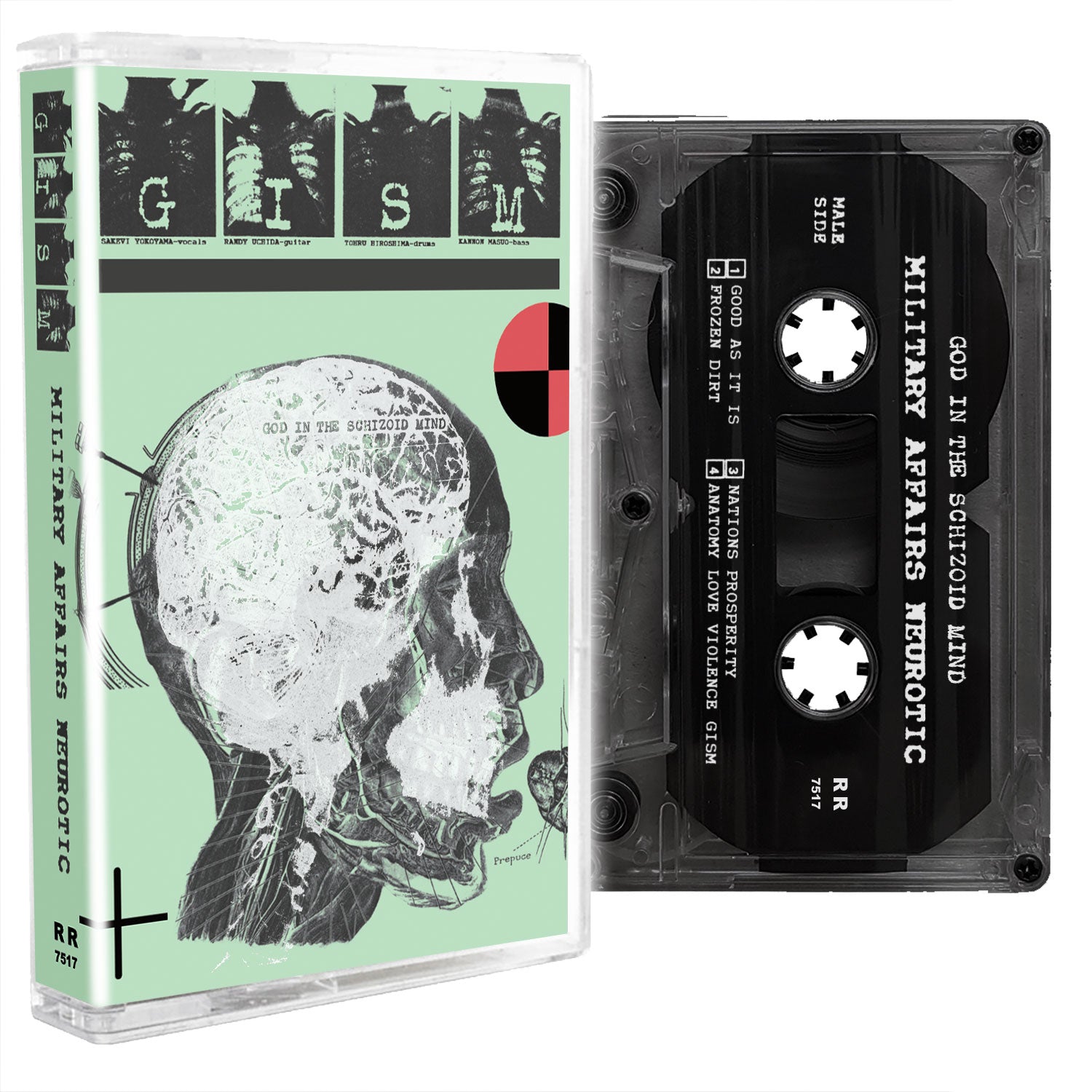 GISM "Military Affairs Neurotic (Reissue)" Cassette