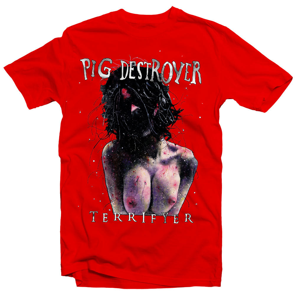 Pig Destroyer "Terrifyer (Red)" T-Shirt