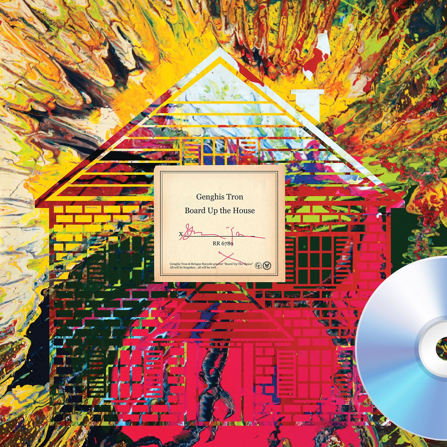 Genghis Tron "Board Up The House" CD