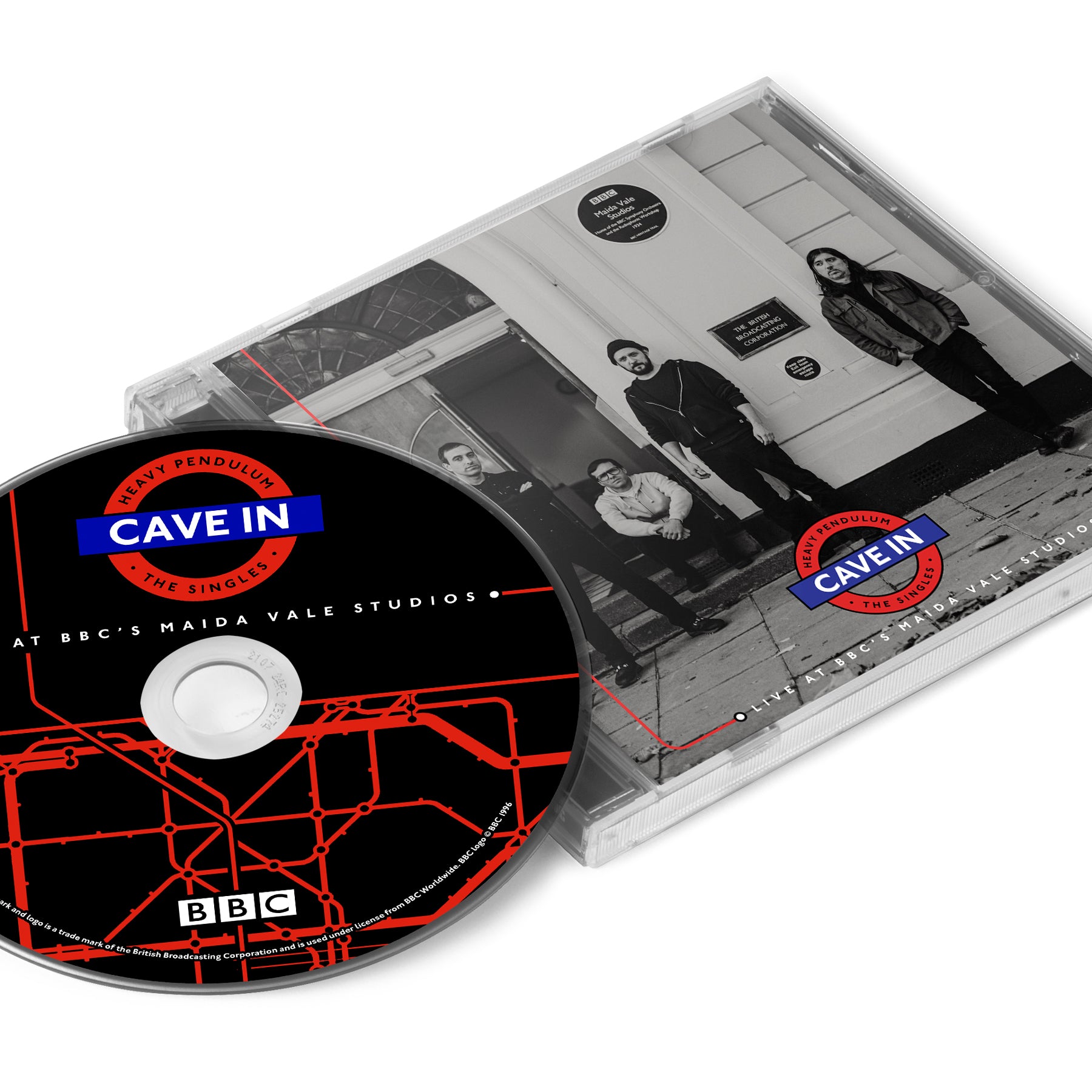 Cave In "Heavy Pendulum: The Singles - Live at BBC's Maida Vale Studios" CD
