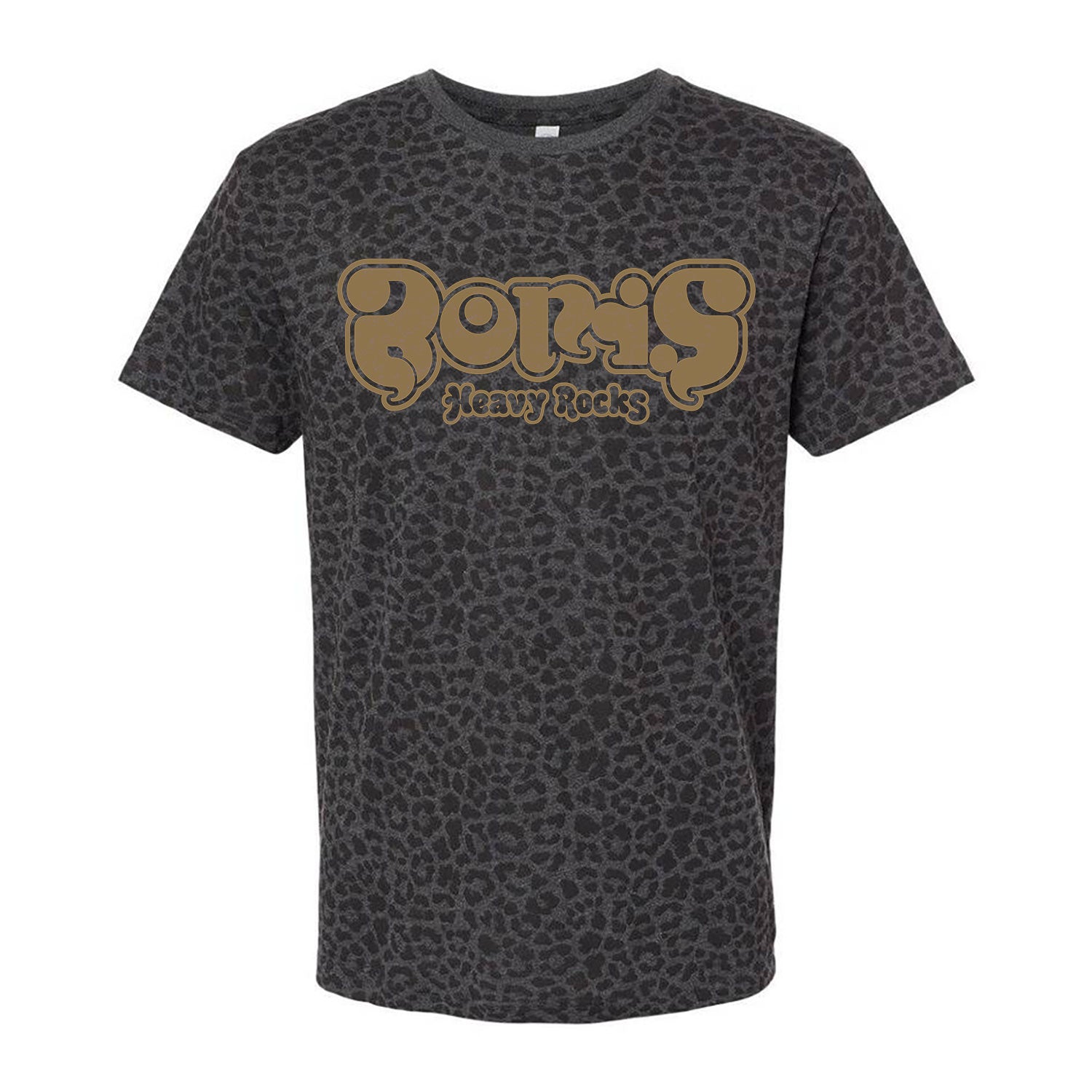 Boris "Heavy Rocks (Leopard Print)" T-Shirt