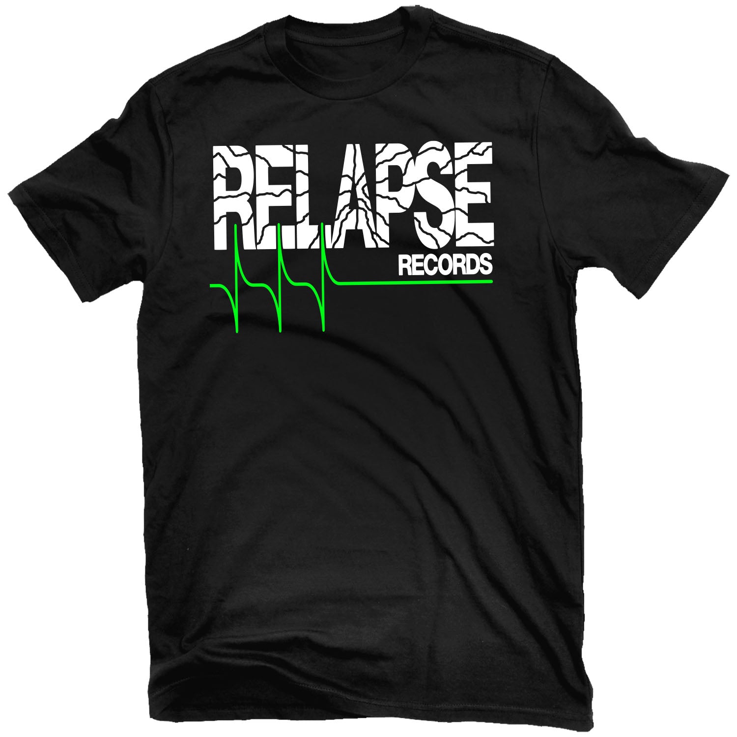 Relapse Records "Cracked Logo" T-Shirt