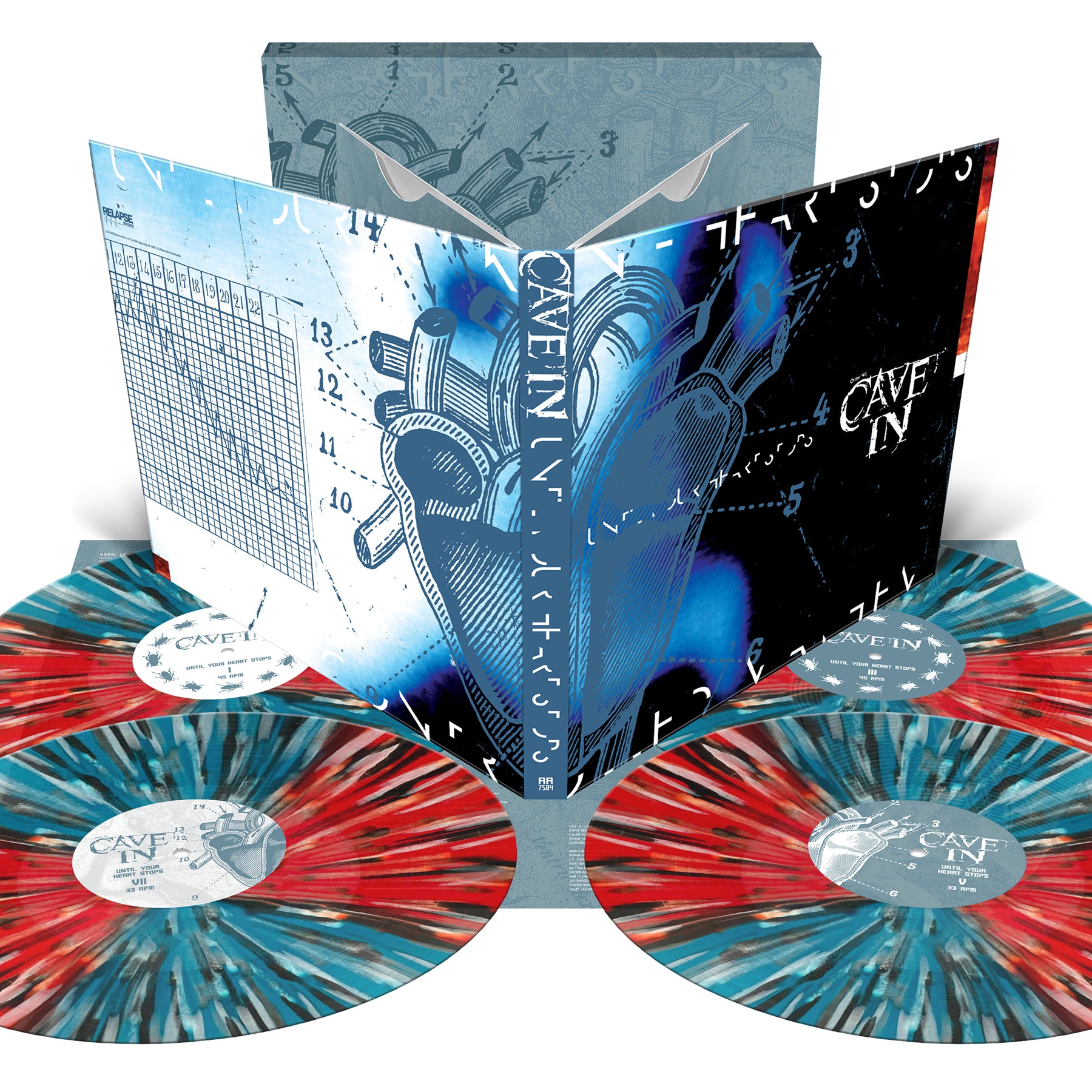 Cave In "Until Your Heart Stops (Reissue) Deluxe Boxset" – Relapse Records Official Store