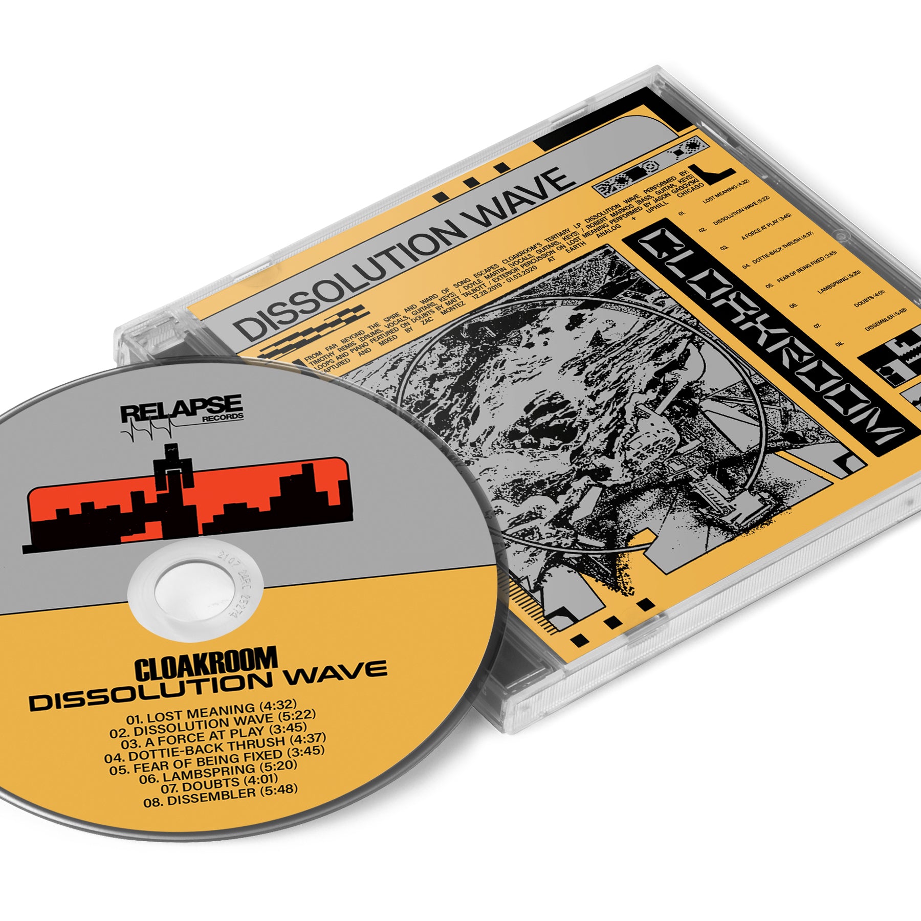 Cloakroom "Dissolution Wave" CD