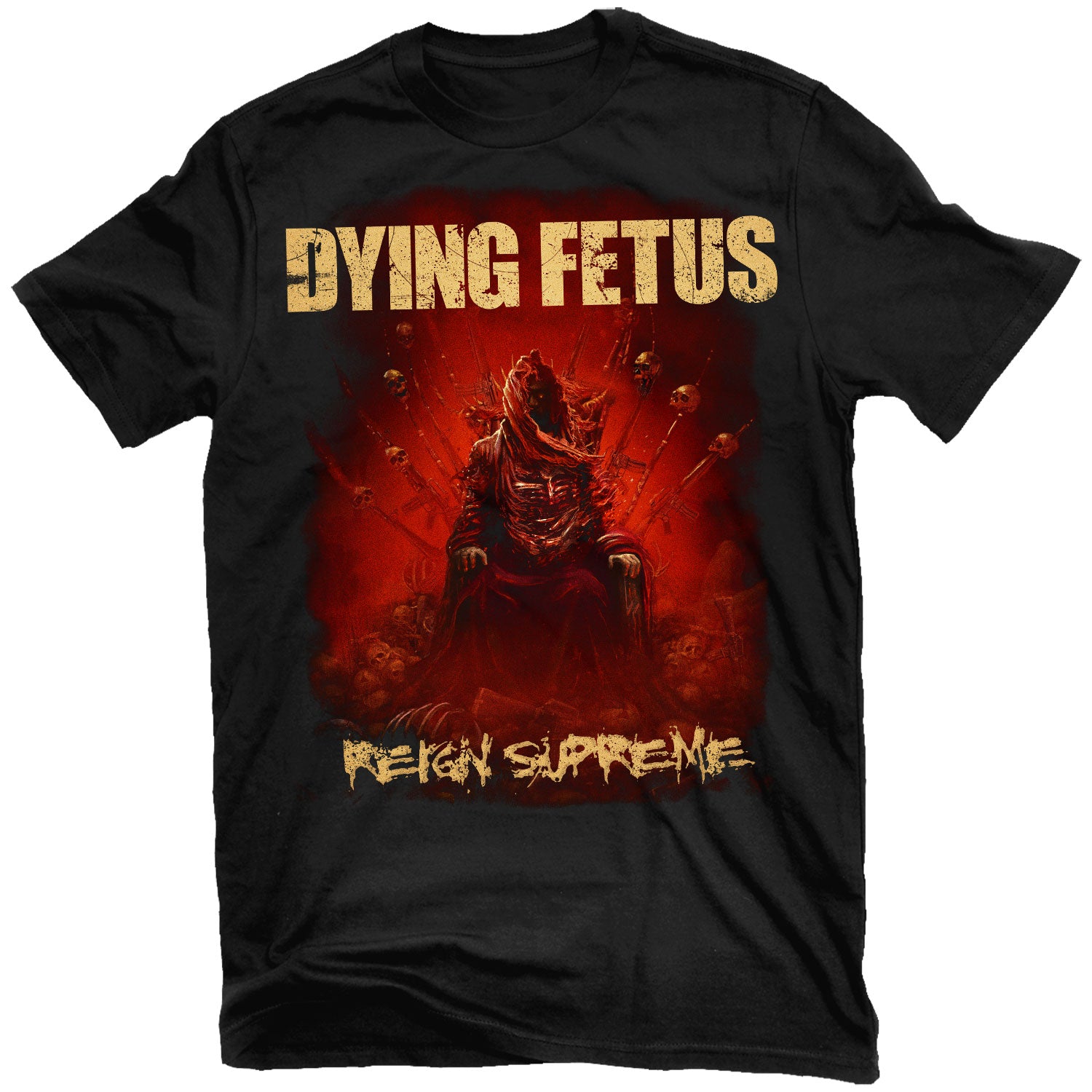 Dying Fetus Reign Supreme T-Shirt – Relapse Records Official Store