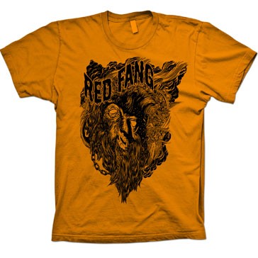 Red Fang "Sensual Wolfman T Shirt" T-Shirt