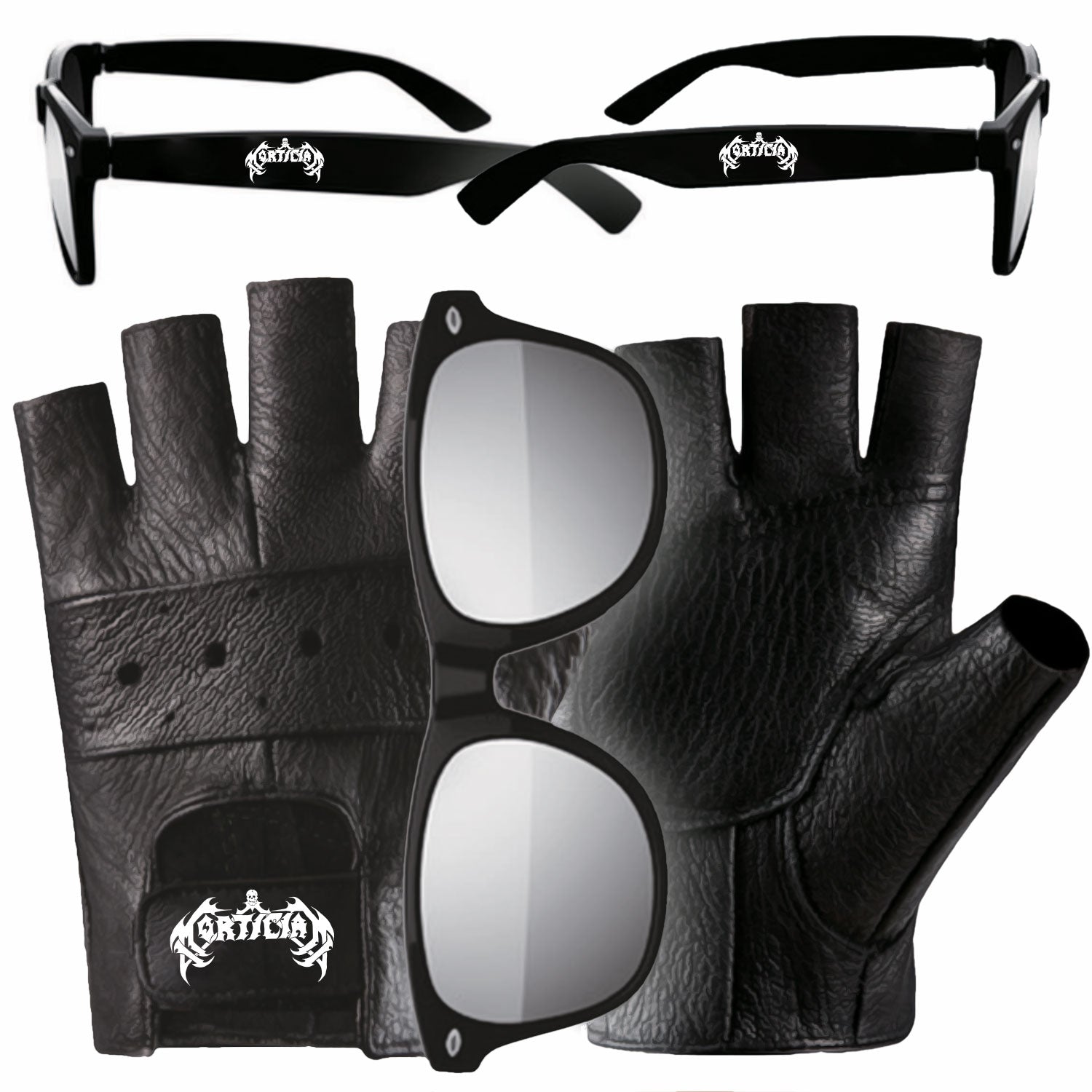 Mortician "Gloves and Sunglasses Set"
