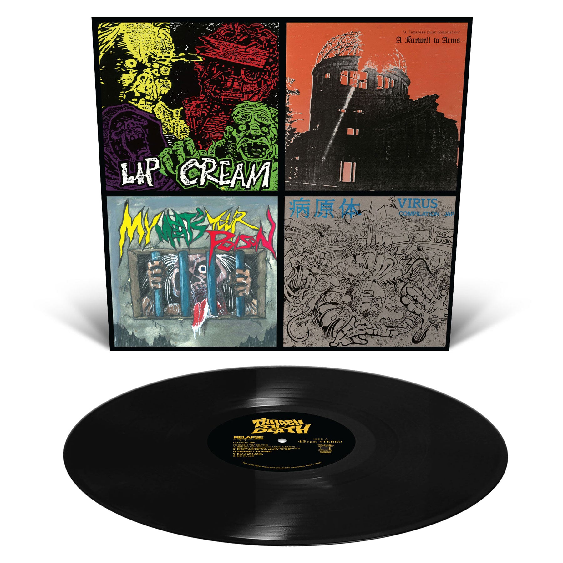 ＊中古CD LIPCREAMリップクリーム/THRASH TIL DEATH Lip Cream 