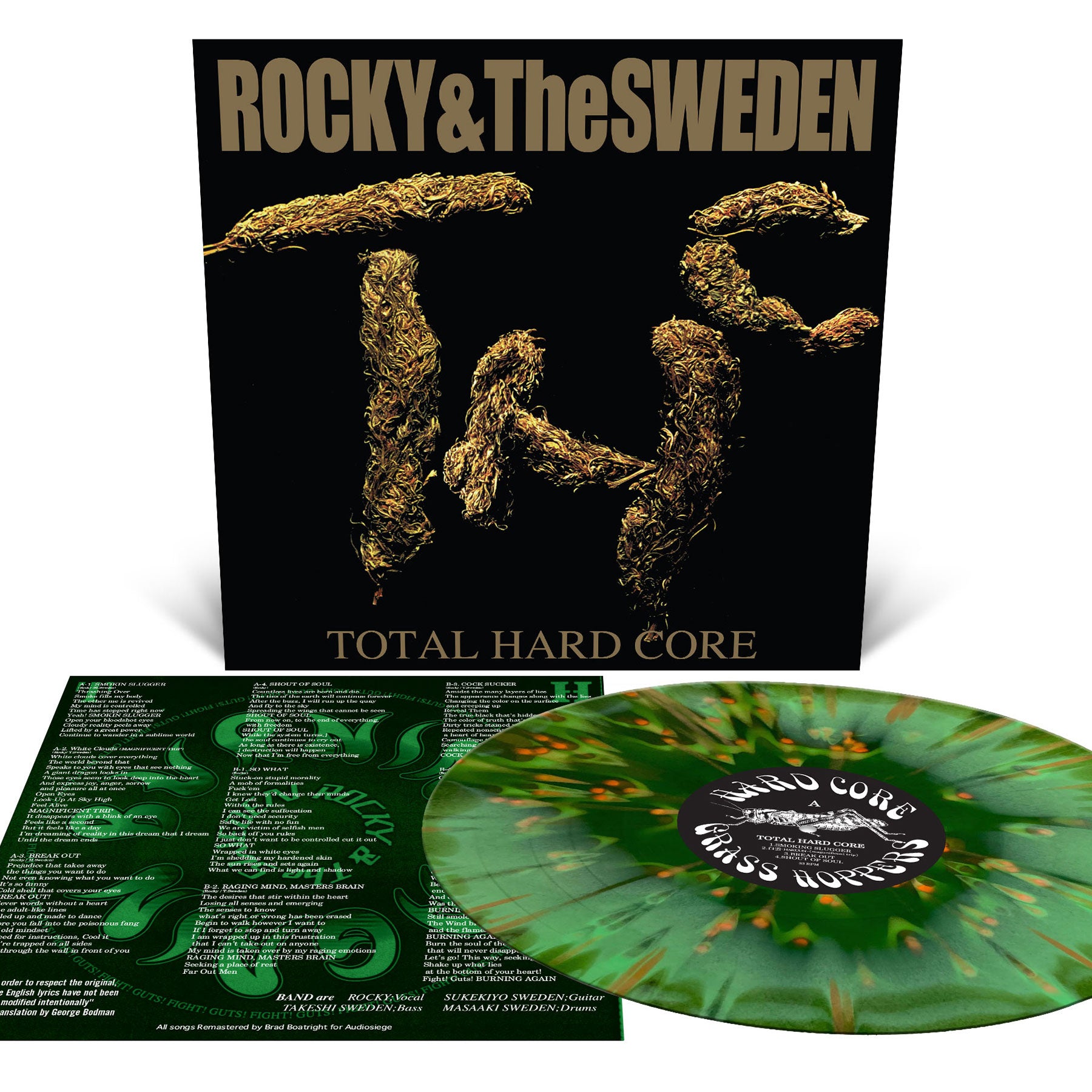 Rocky & The Sweden "TOTAL HARD CORE (Reissue)" 12"
