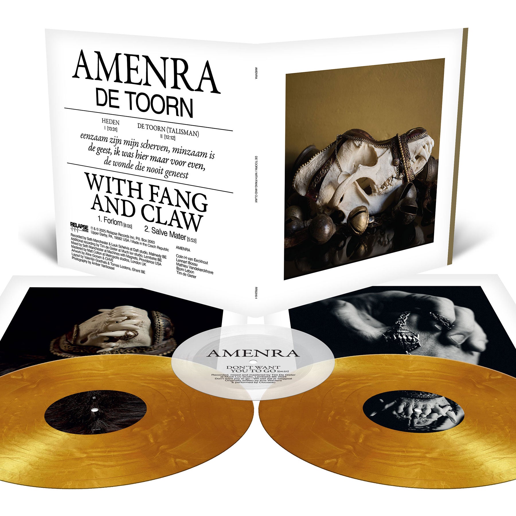 Amenra "De Toorn & With Fang And Claw + Flexi 7" Deluxe Edition" deluxe 2x12"
