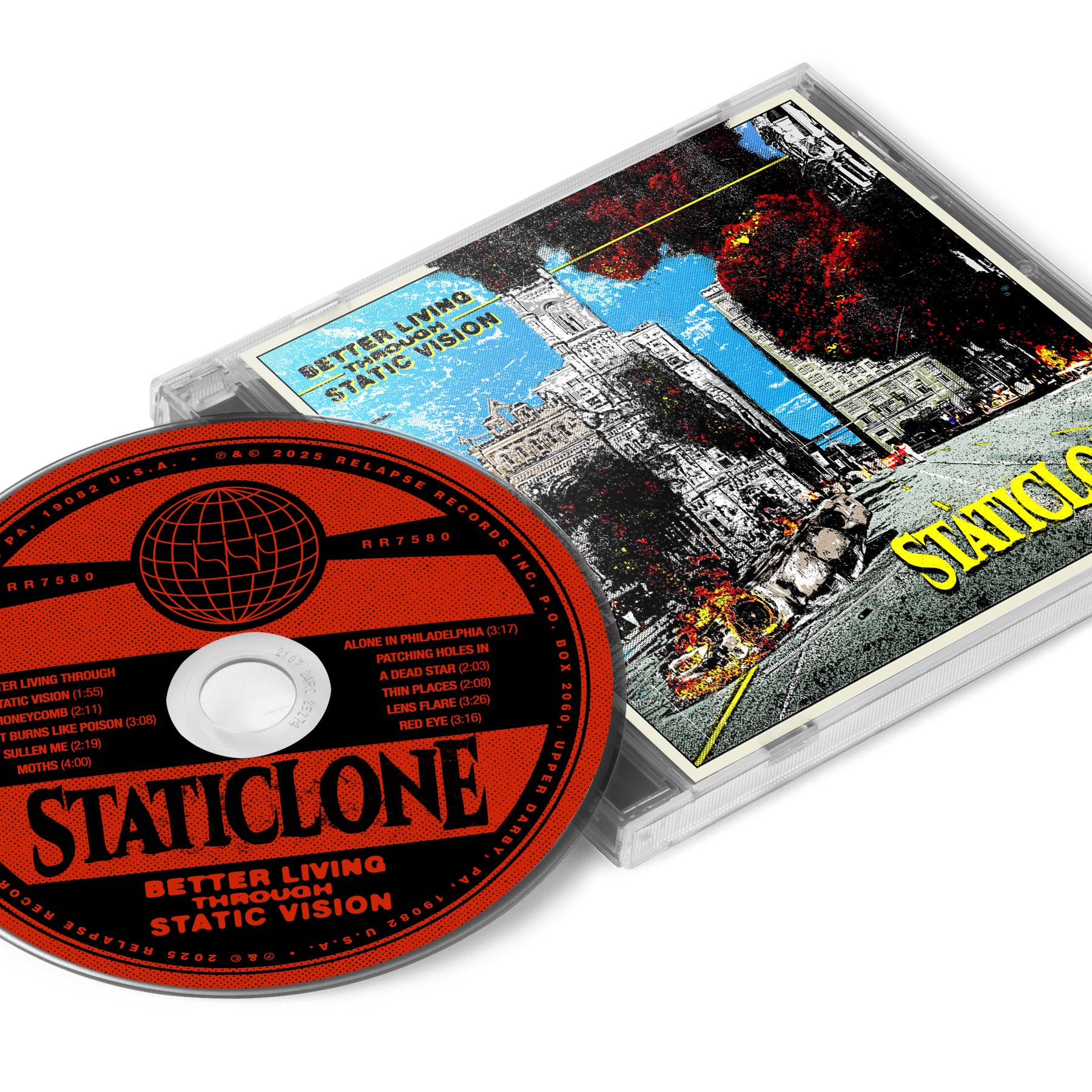 Staticlone "Better Living Through Static Vision" CD