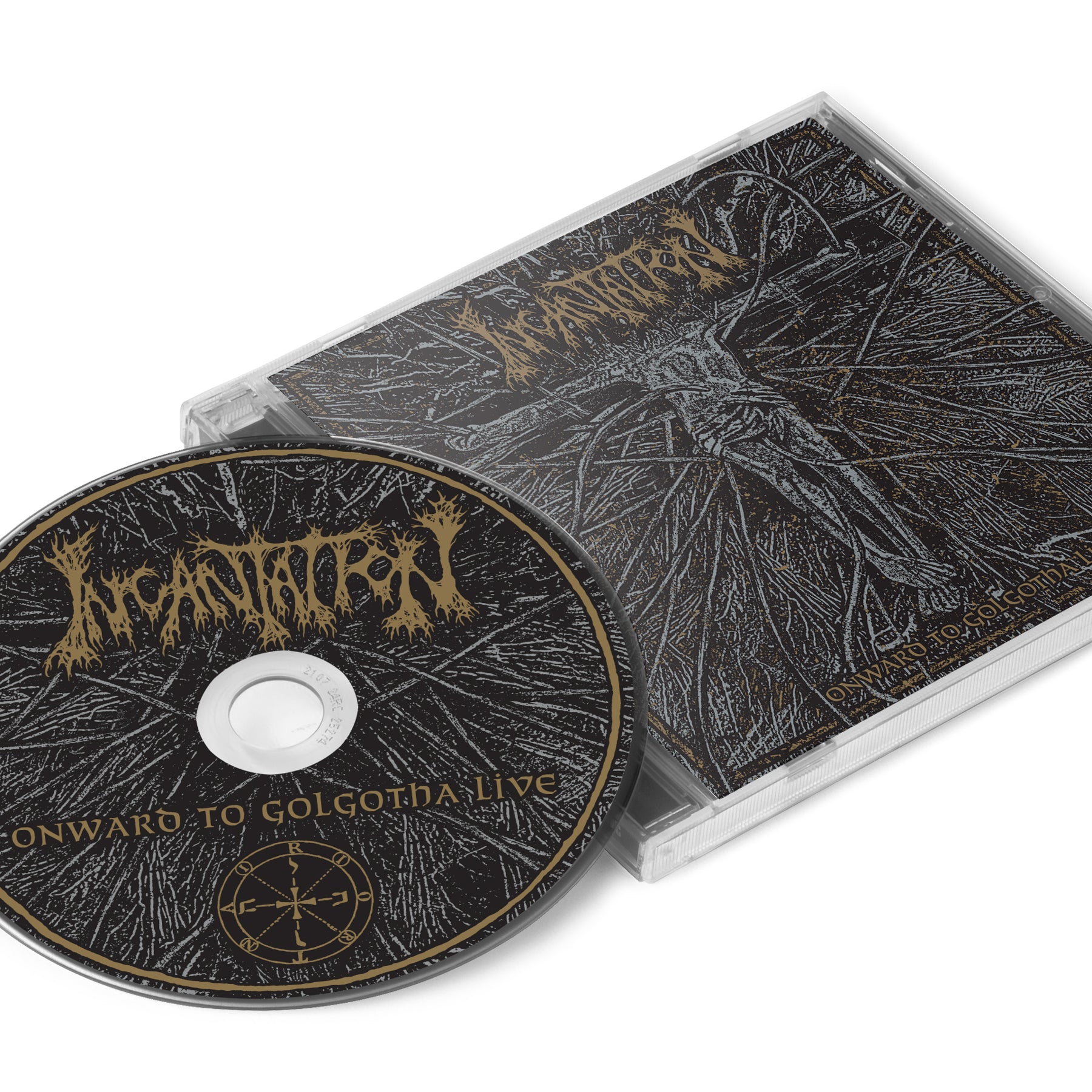 Incantation "Onward To Golgotha Live" CD