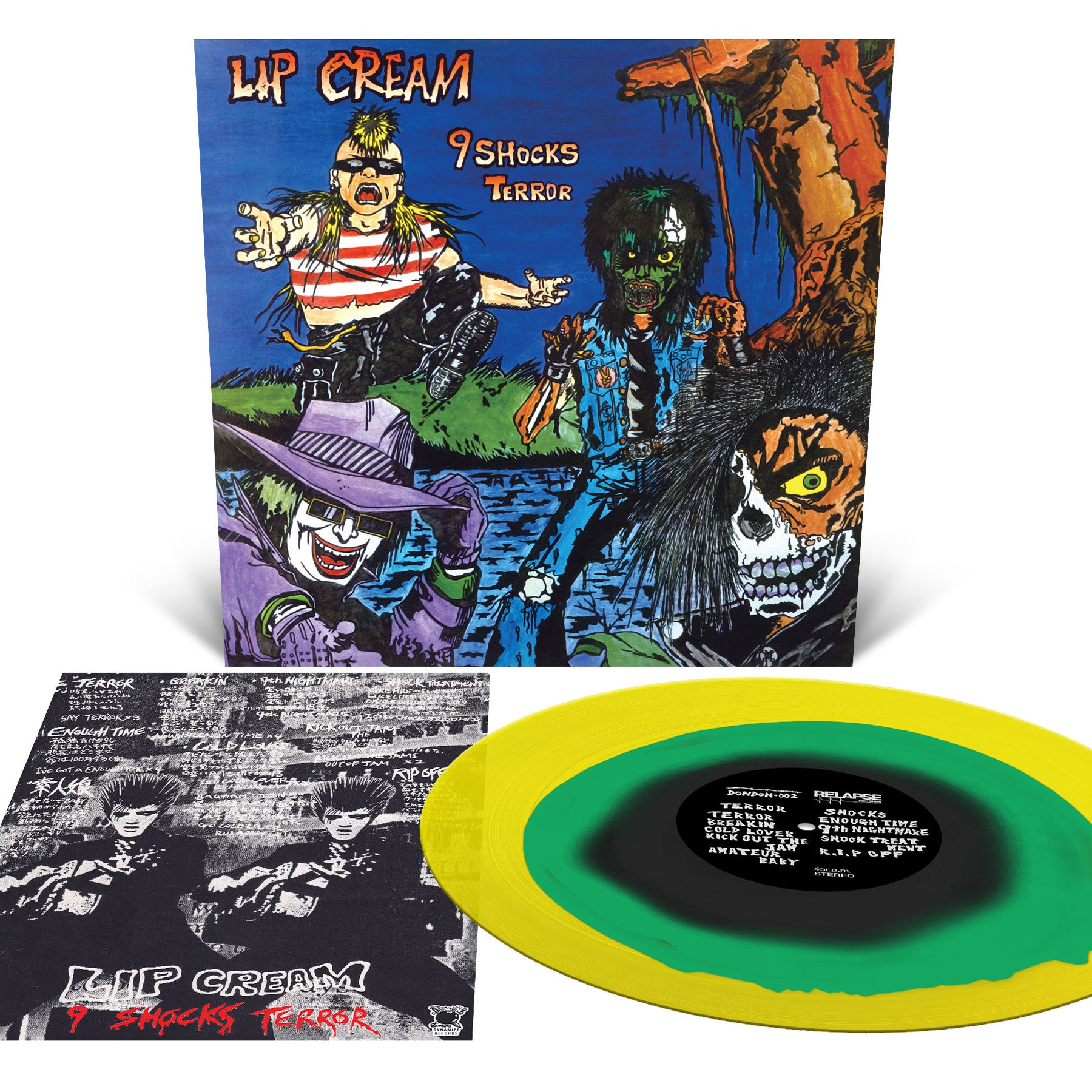 LIP CREAM 9 SHOCKS TERROR レコード Lip Cream 