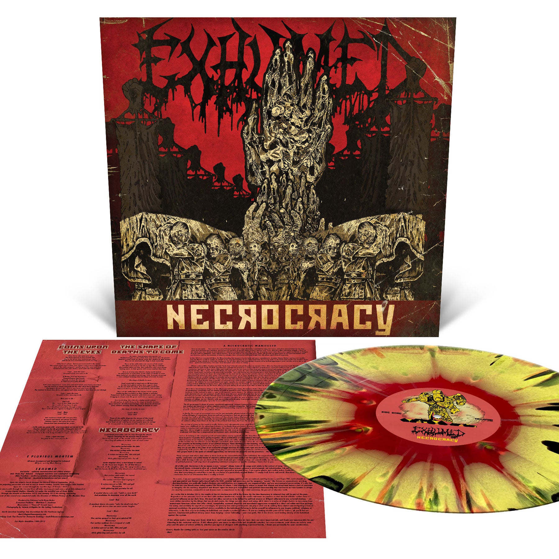 Exhumed "Necrocracy" 12"