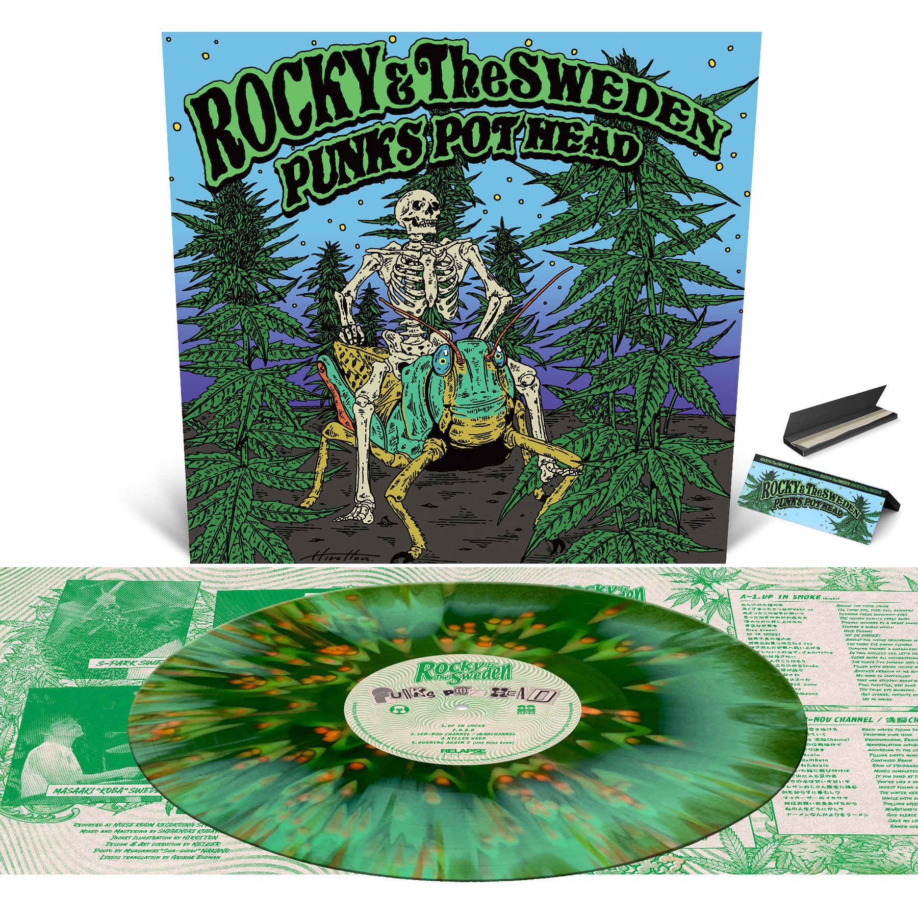 Rocky & The Sweden "Punk's Pot Head" 12"