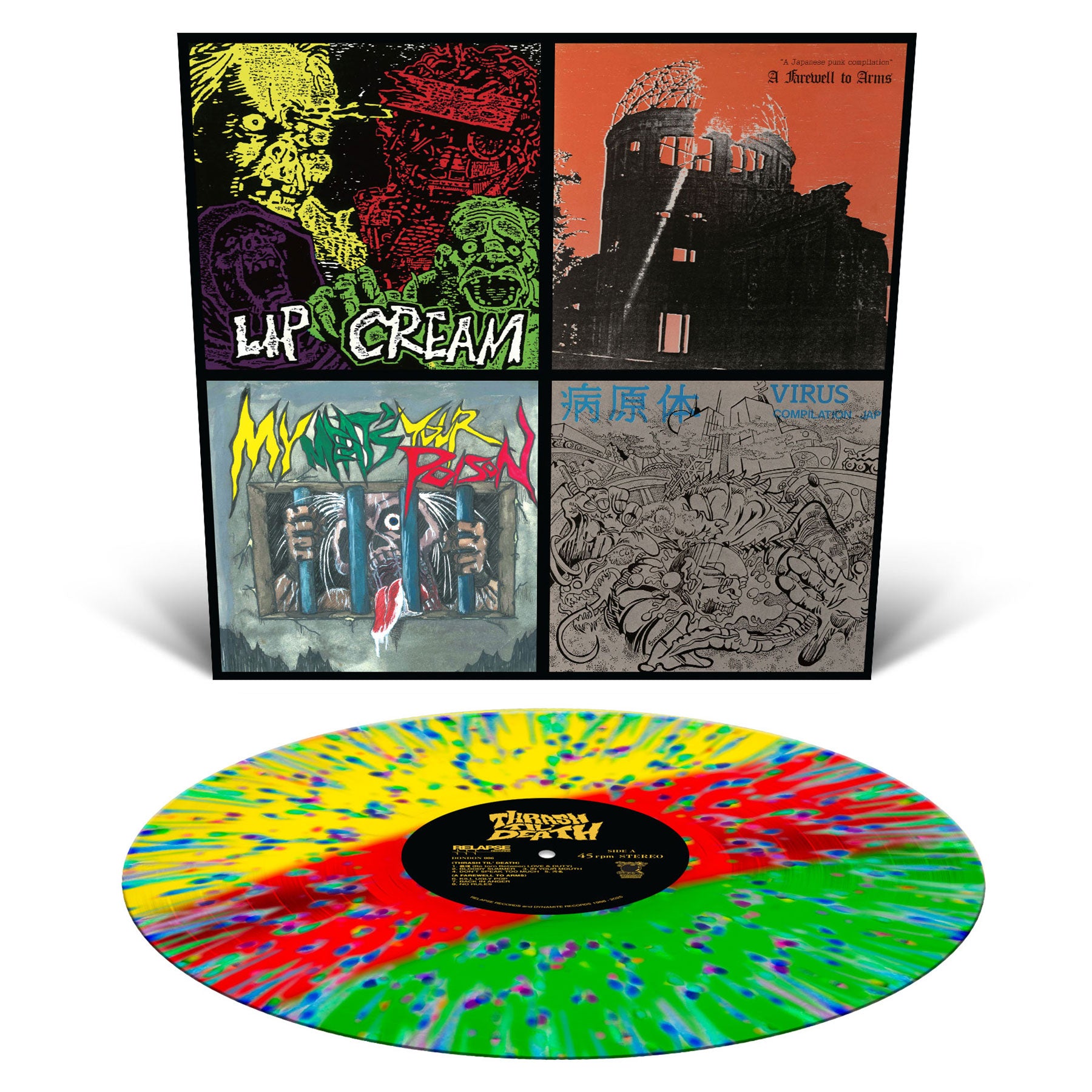 ＊中古CD LIPCREAMリップクリーム/THRASH TIL DEATH LIP CREAM (リップ・クリーム) - Thrash Til Death (US「正規