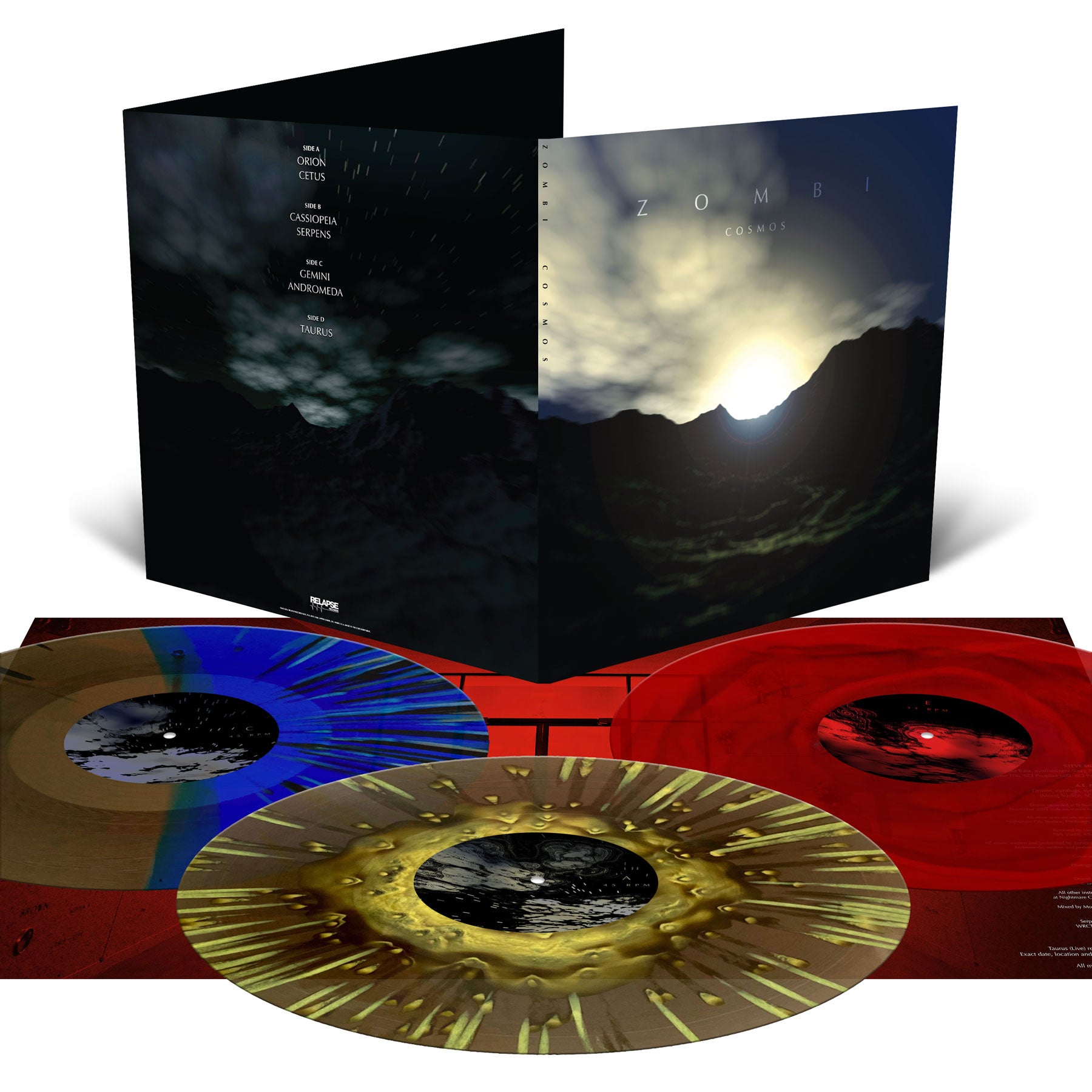 Zombi "Cosmos (Deluxe 20th Anniversary Edition)" 3x12"