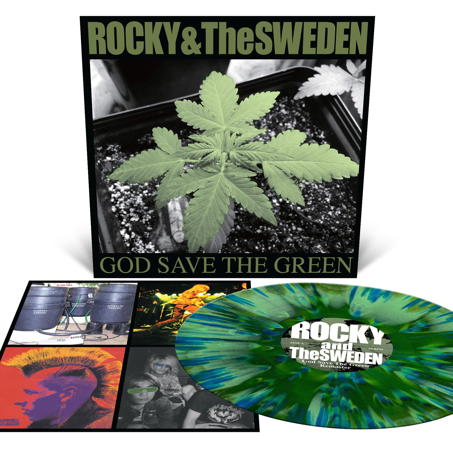 Rocky & The Sweden "God Save The Green (Reissue)" 12"
