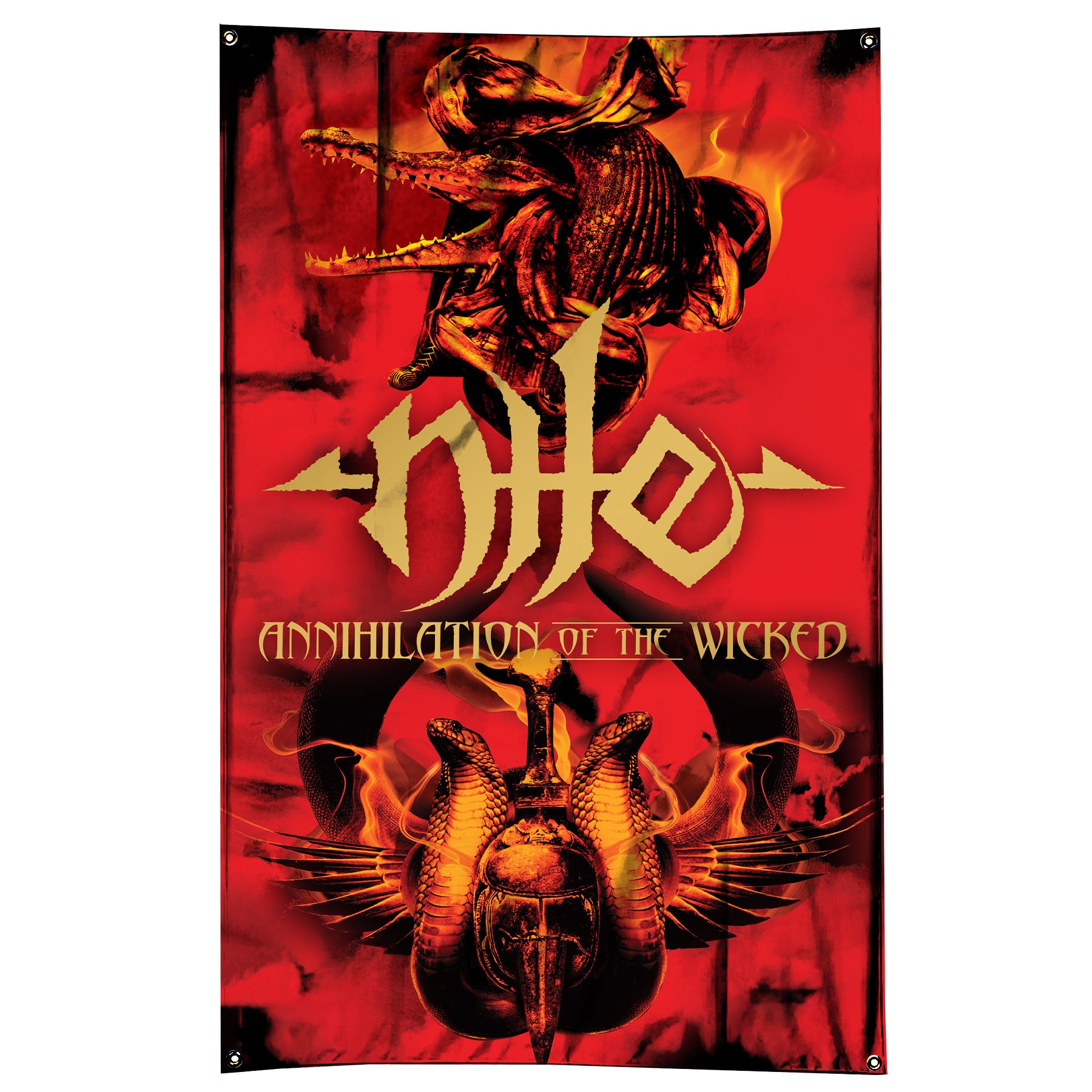 Nile "Annihilation Of The Wicked" Flag