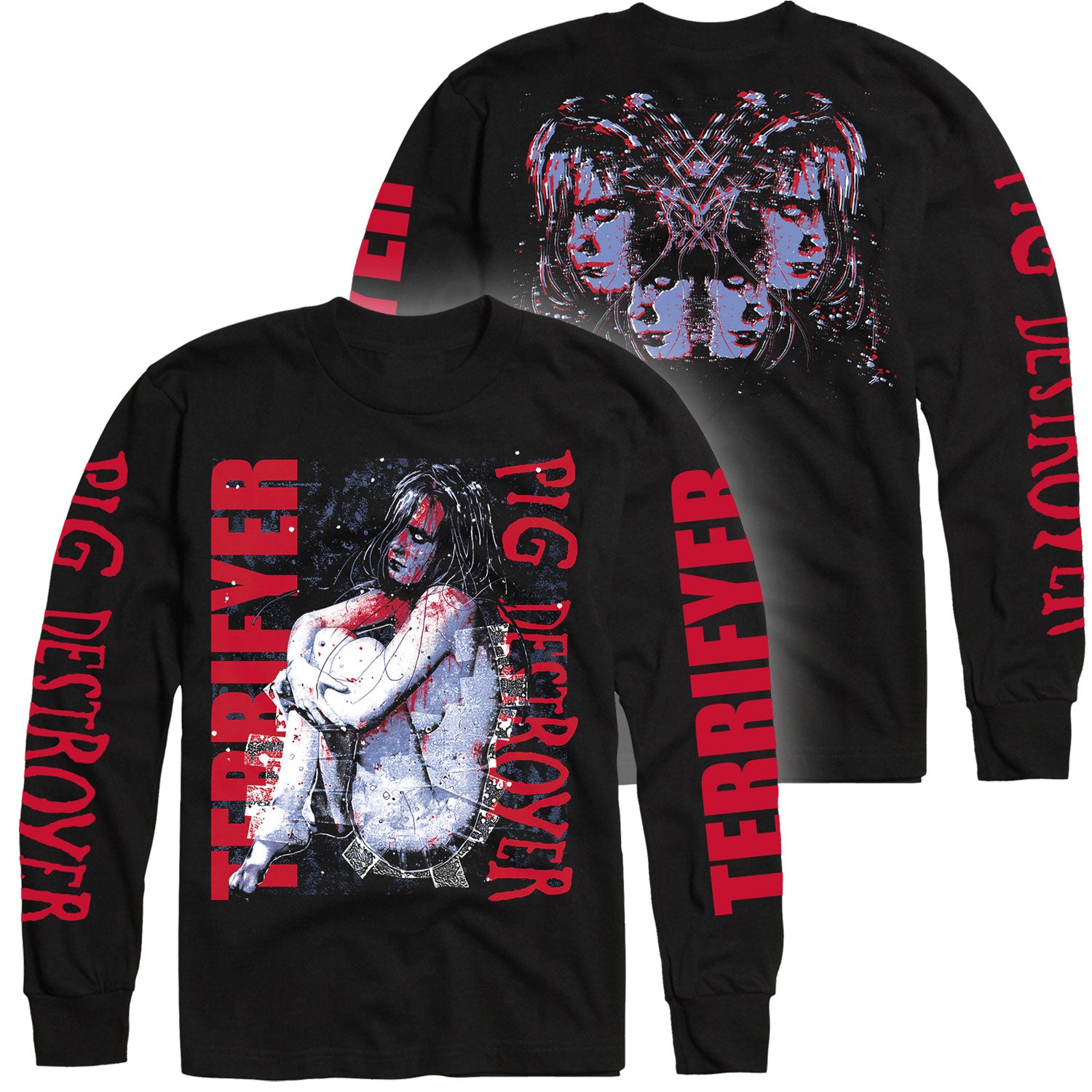 Pig Destroyer "Downpour Girl" Longsleeve