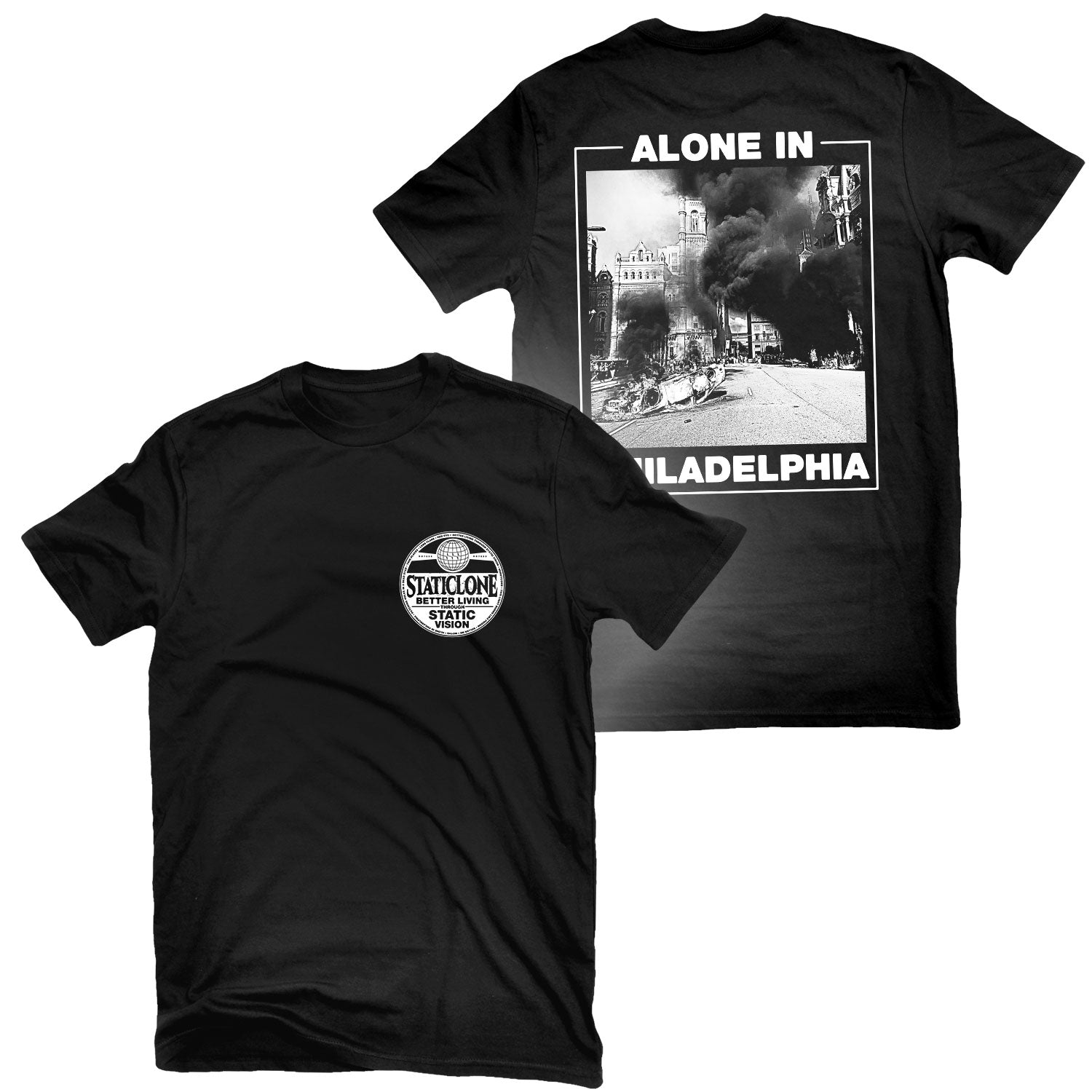 Staticlone "Better Living Through Static Vision" T-Shirt