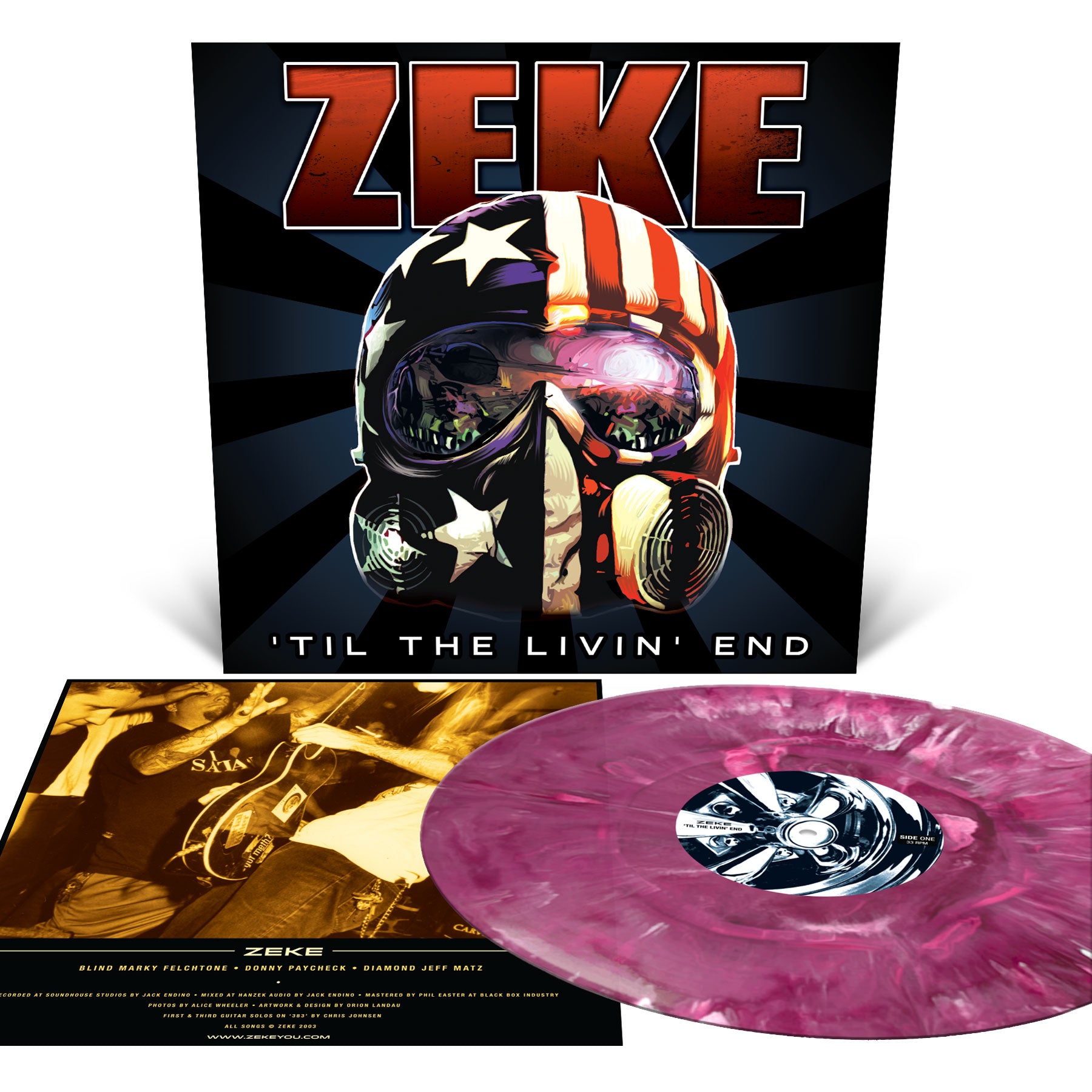 Zeke "'Til The Livin' End" 12"