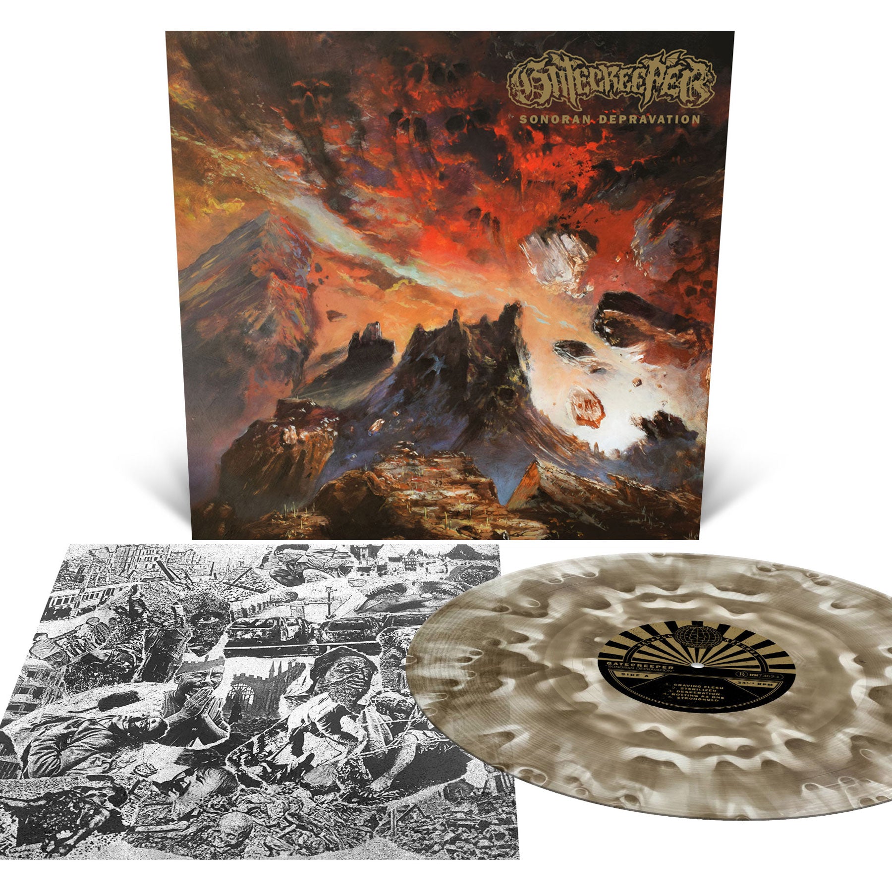 米LP Gatecreeper Sonoran Depravation RR7362 Relapse Records, Relapse Records, Relapse Records /00260 Gatecreeper 