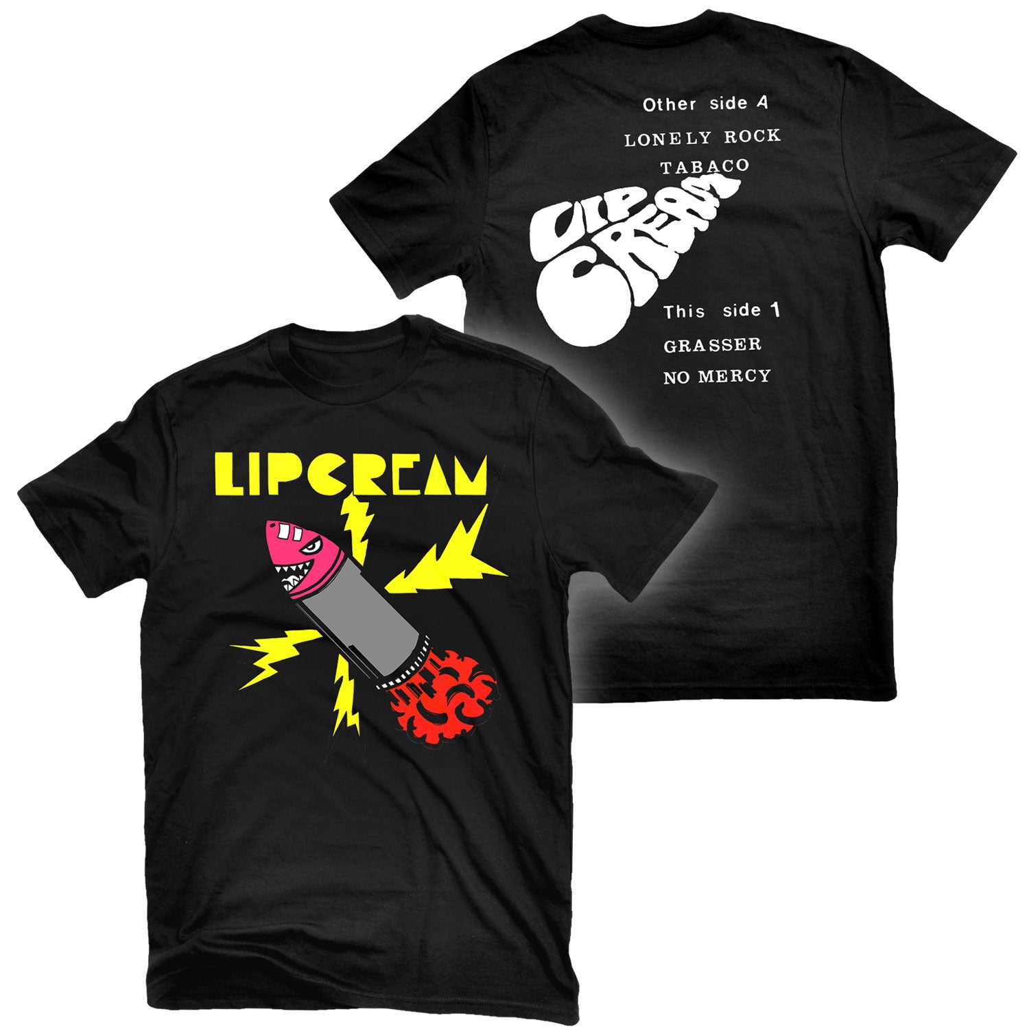 Lip Cream "Lonely Rock (Black - Comfort Colors)" T-Shirt