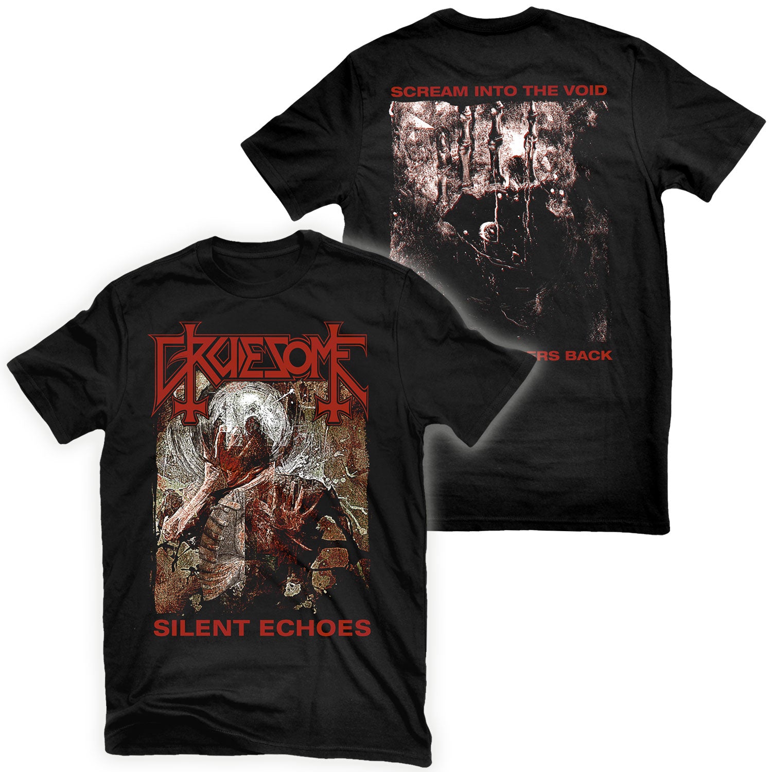 Gruesome "Silent Echoes" T-Shirt