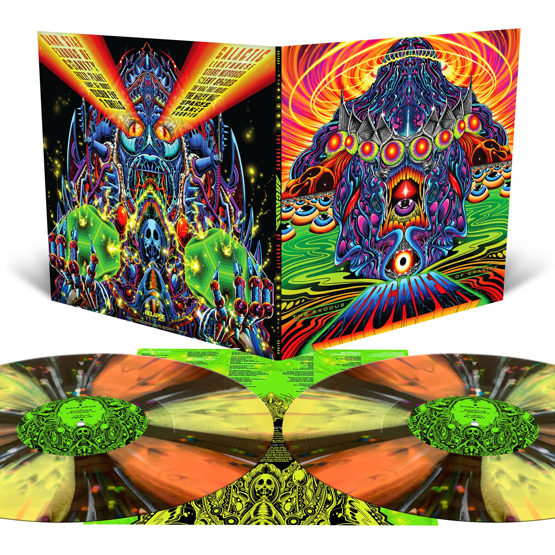 Arcadea "The Exodus Of Gravity" 2x12"