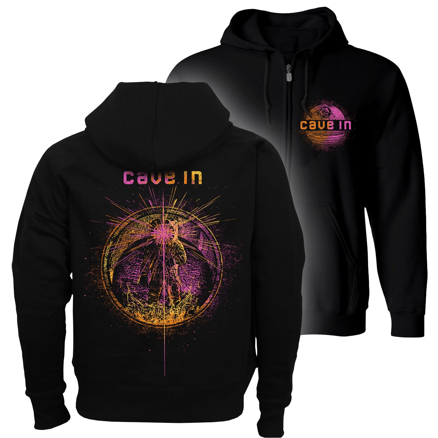 Cave In "Jupiter" Zip Hoodie