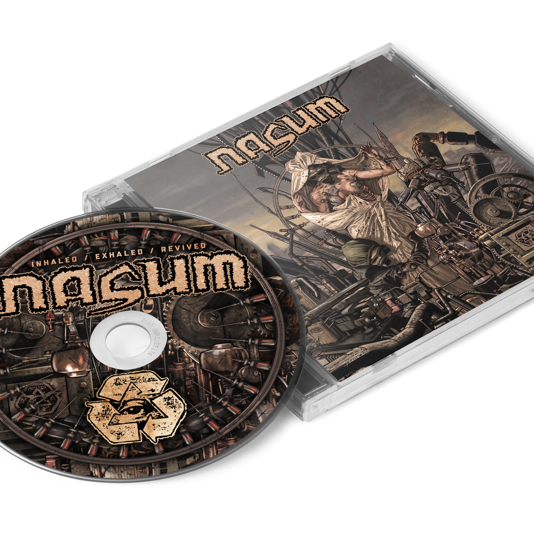 Nasum "Inhaled / Exhaled / Revived" CD