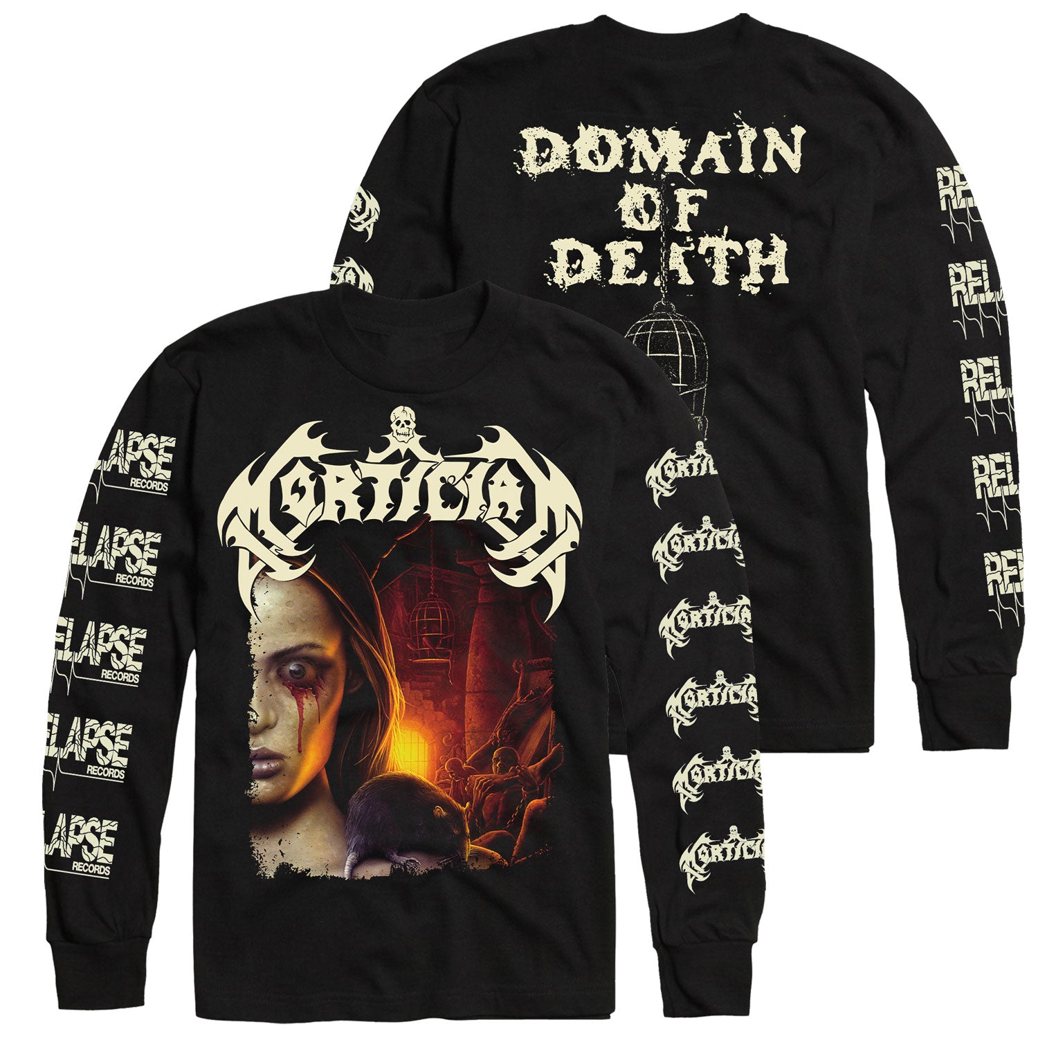 Mortician "Domain Of Death" Longsleeve