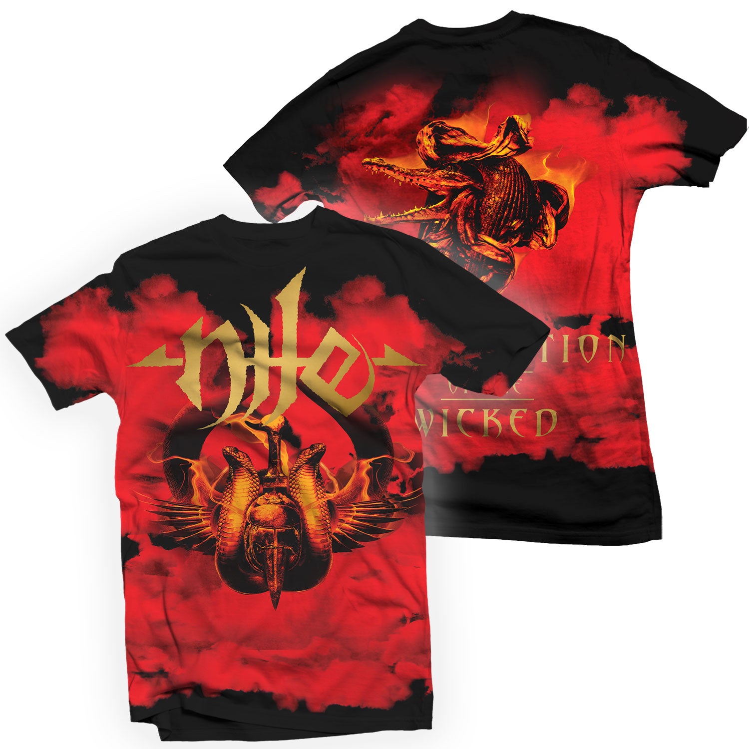 Nile "Annihilation Of The Wicked (All Over Print)" T-Shirt