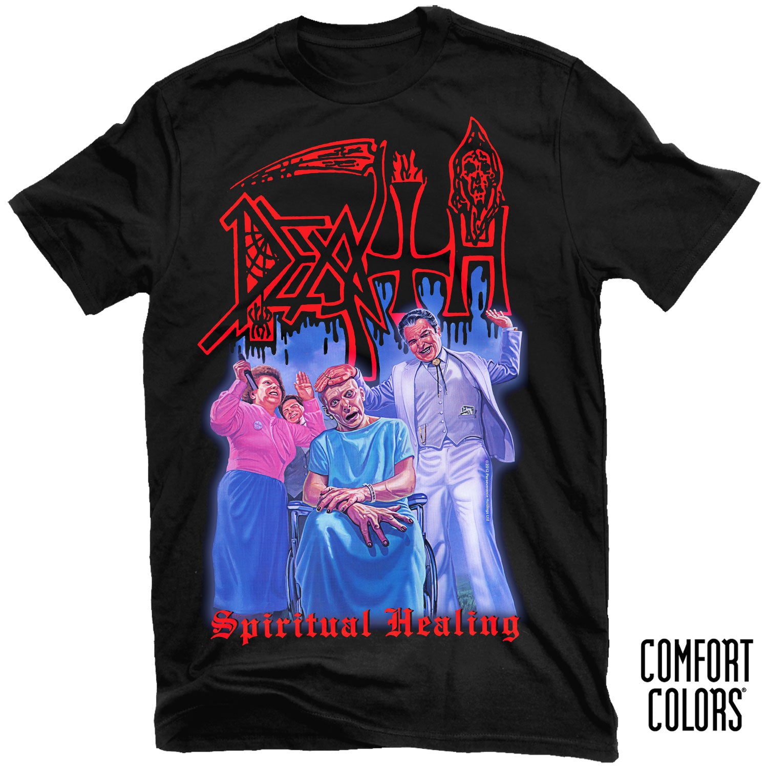 Death "Spiritual Healing (Comfort Colors)" T-Shirt