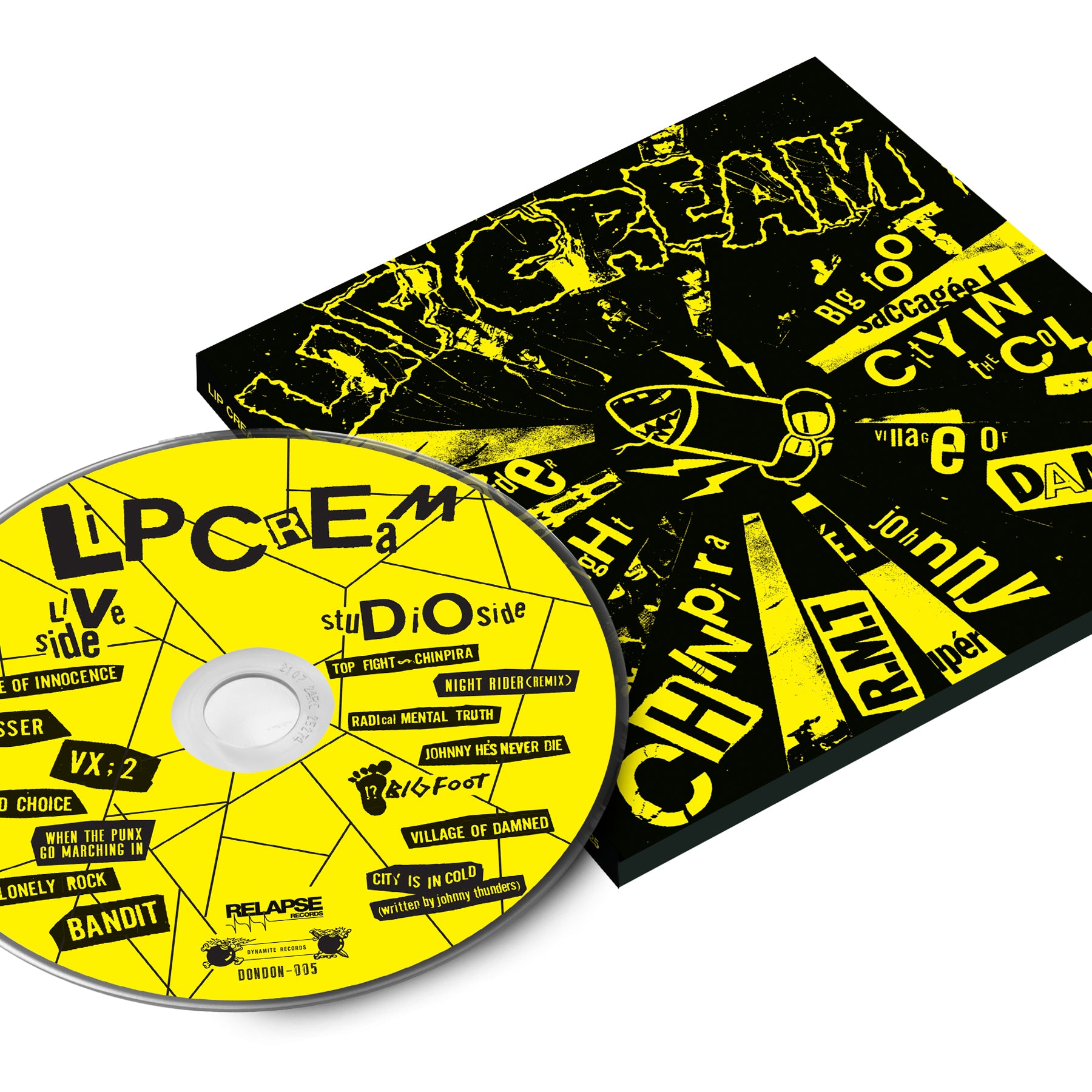 Lip Cream "Big Foot Cassette" CD
