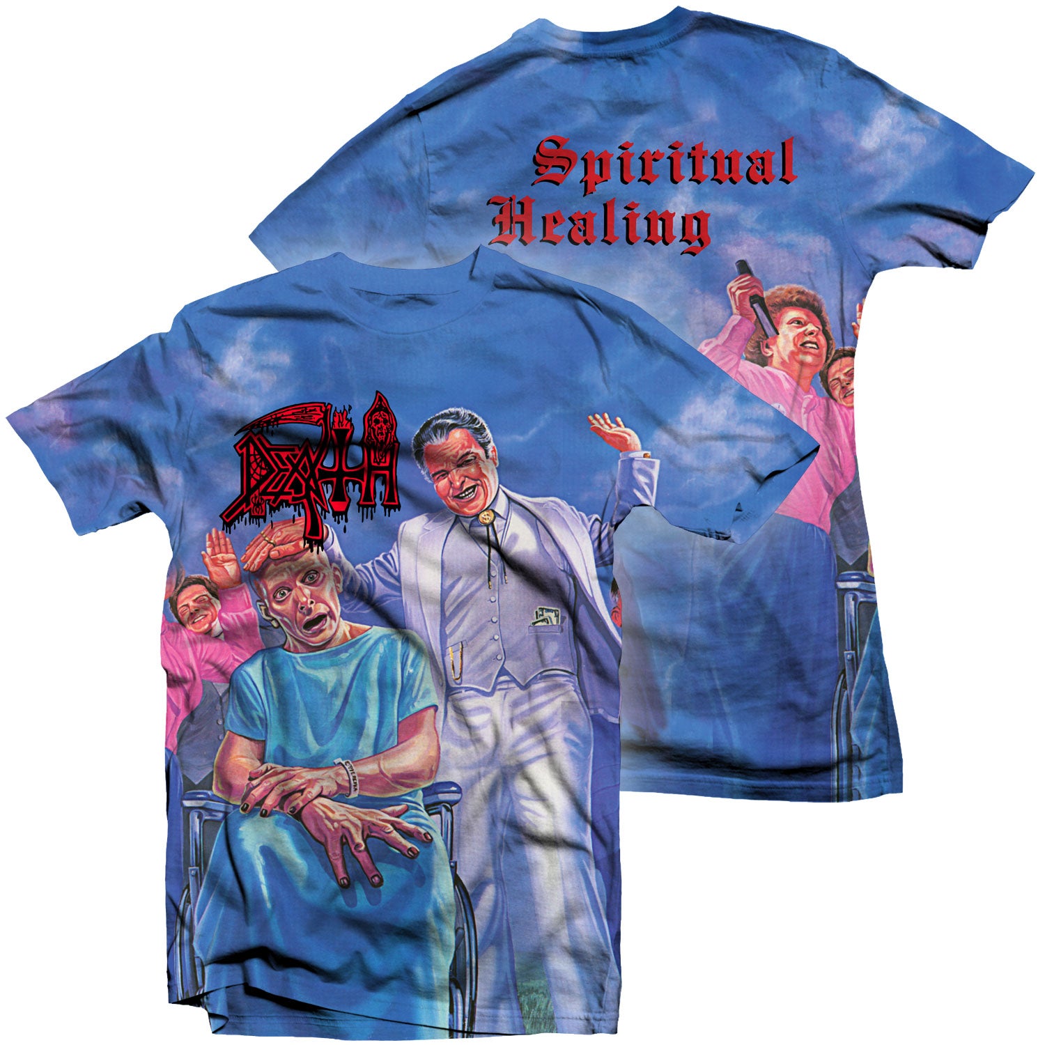Death "Spiritual Healing (All Over Print)" T-Shirt