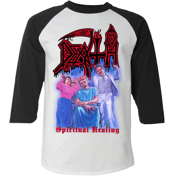 Death "Spiritual Healing" Baseball Tee