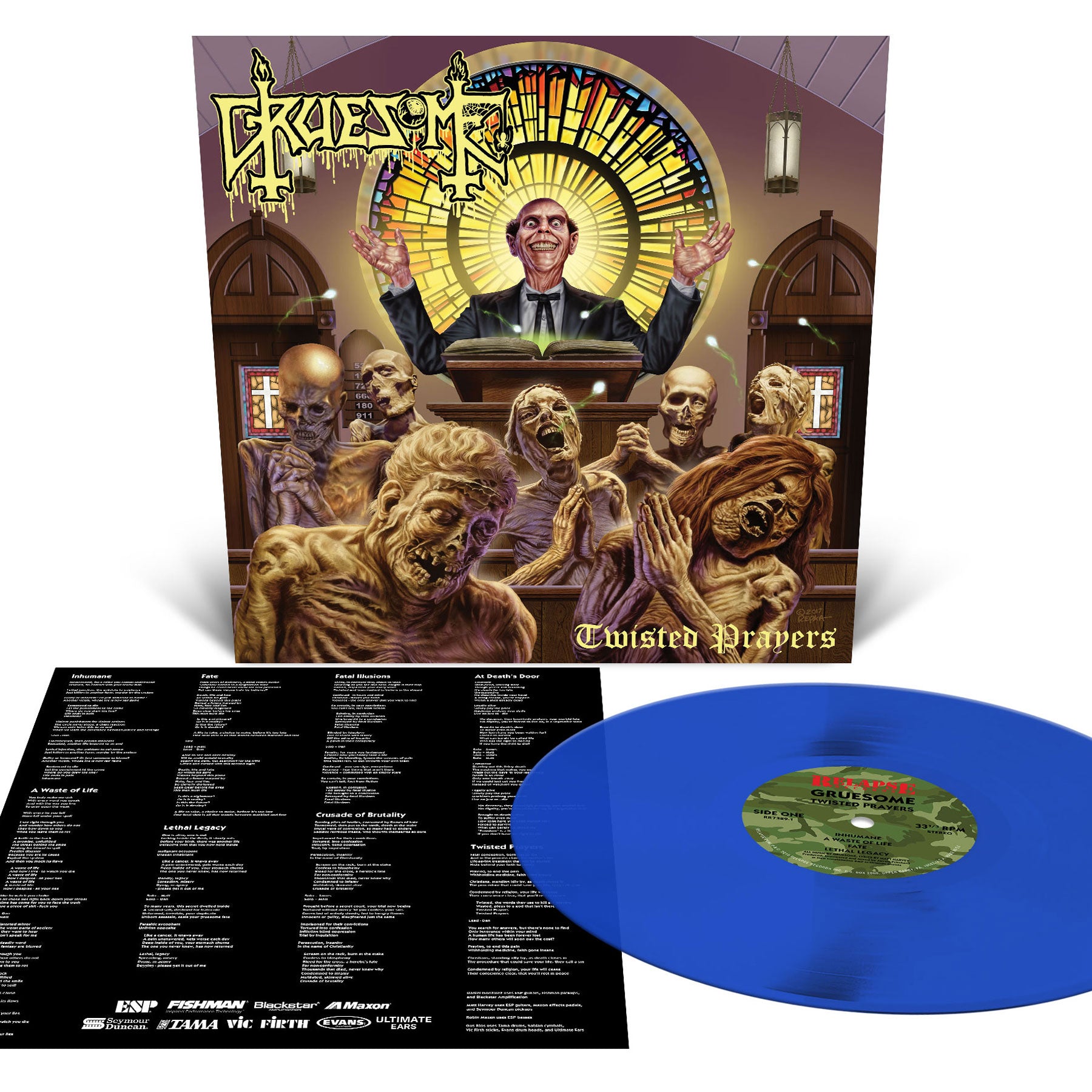 Gruesome "Twisted Prayers" 12"