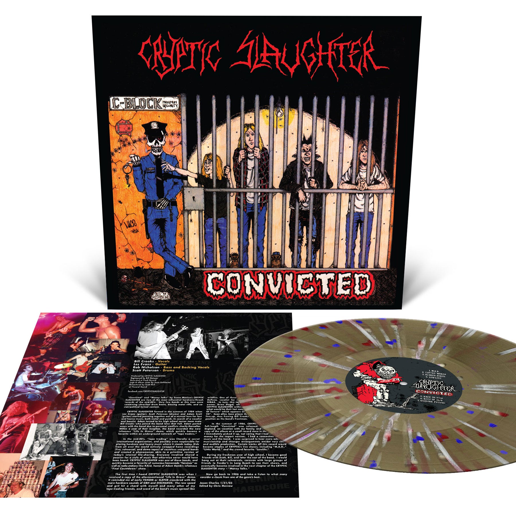 Cryptic Slaughter "Convicted (Reissue)" 12"