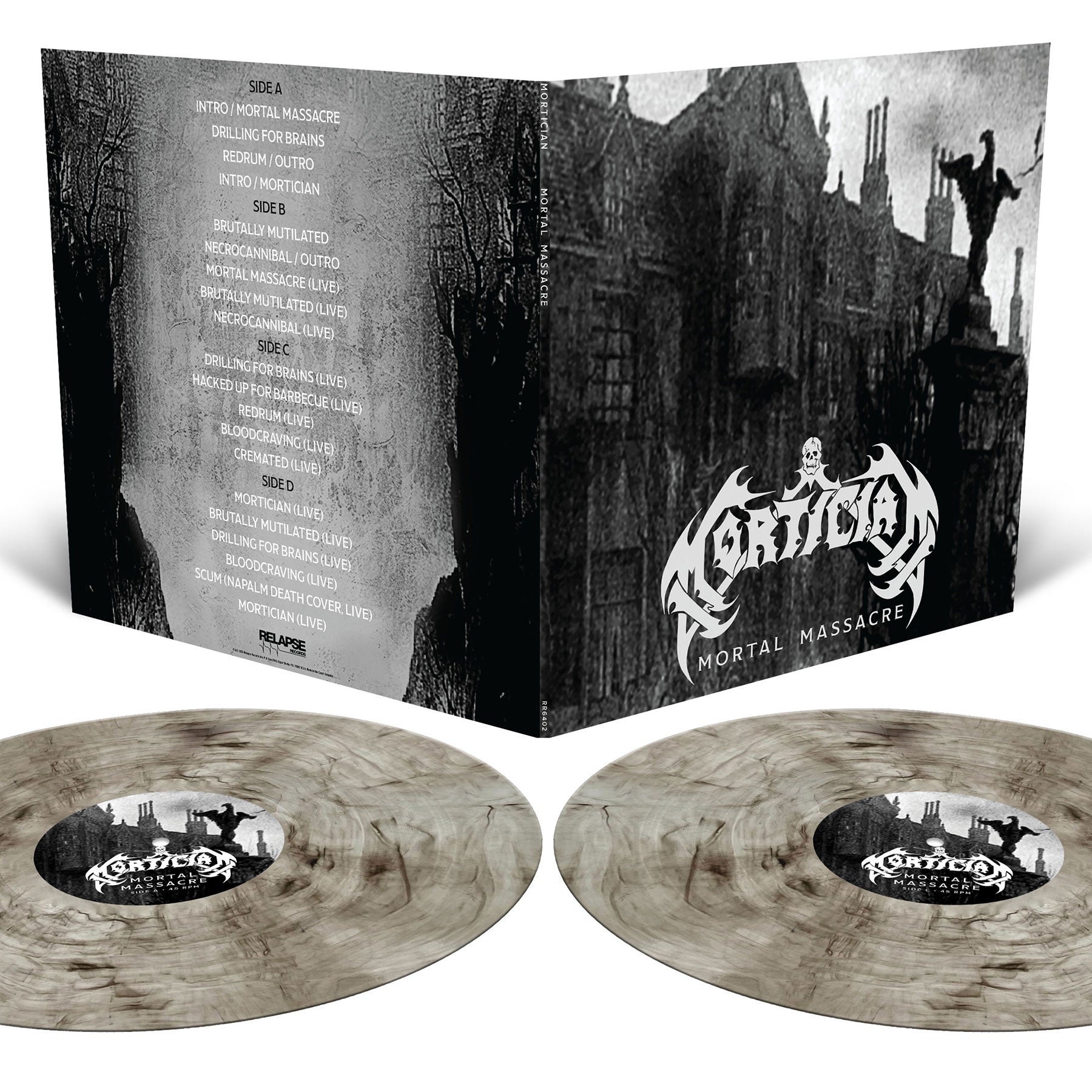 Mortician "Mortal Massacre (Reissue)" 2x12"