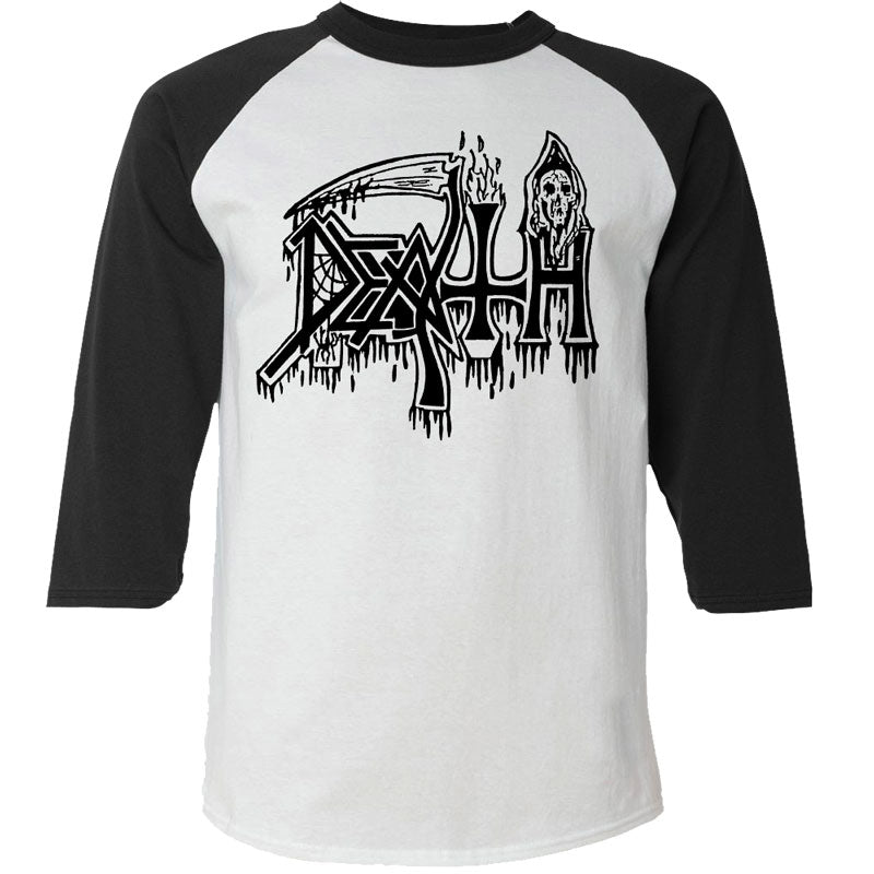 Death "Classic Logo" Baseball Tee