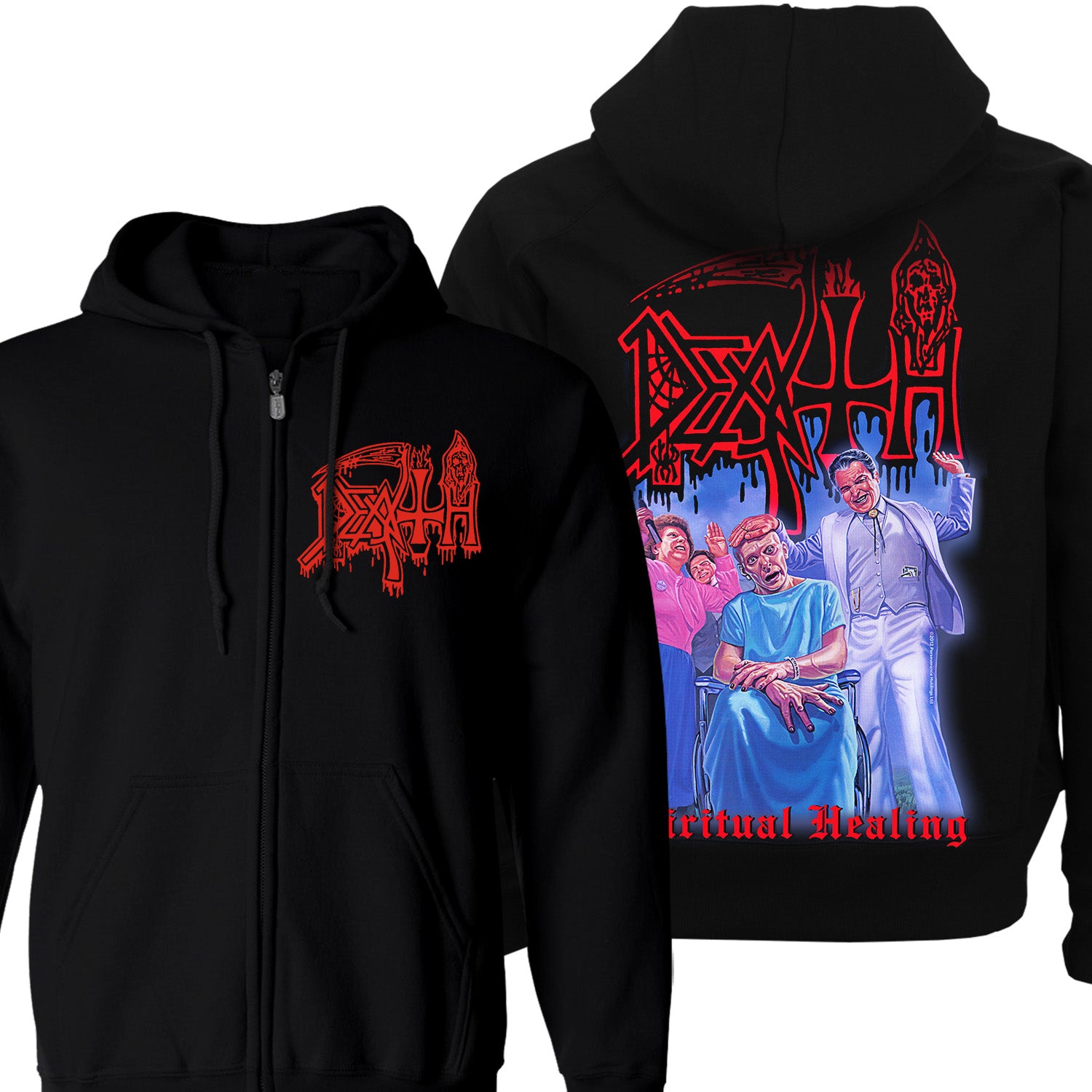 Death "Spiritual Healing" Zip Hoodie